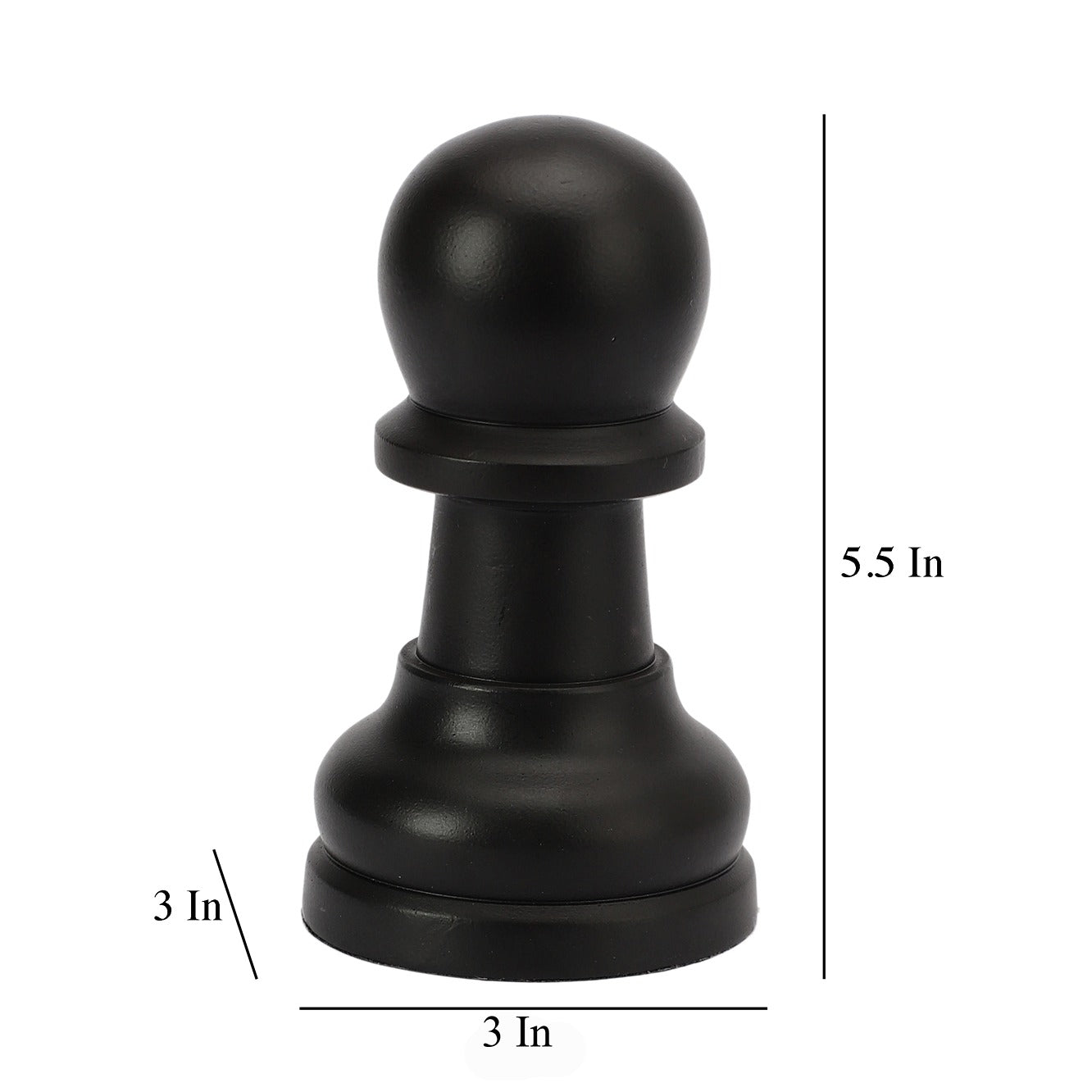 Chess Pawn Black Over-Size