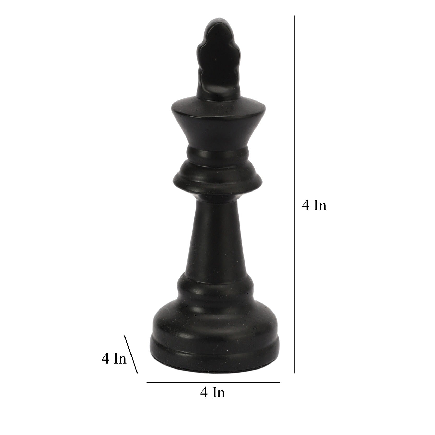 Chess King Black - Large