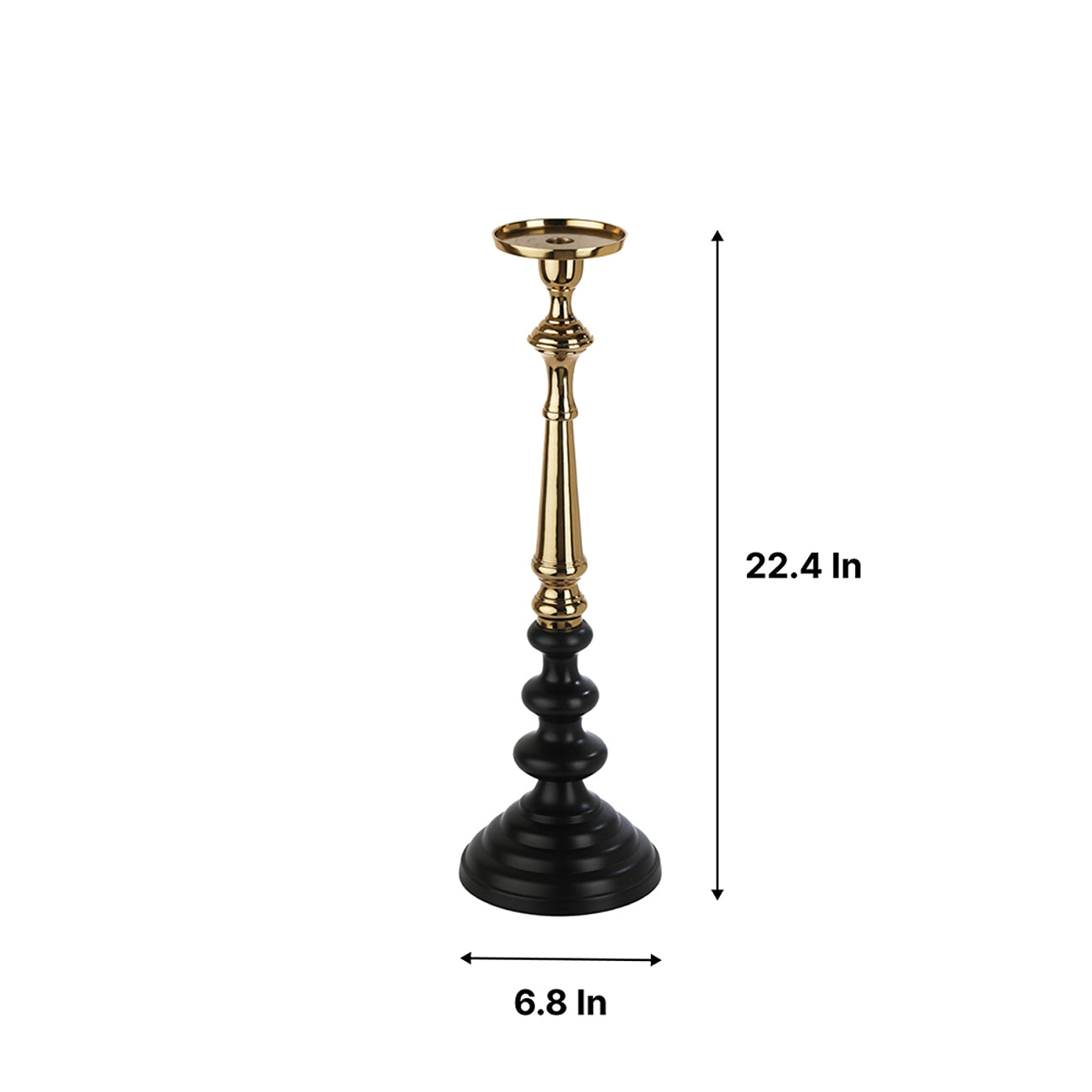 Lydia Pillar Large Candle Holder