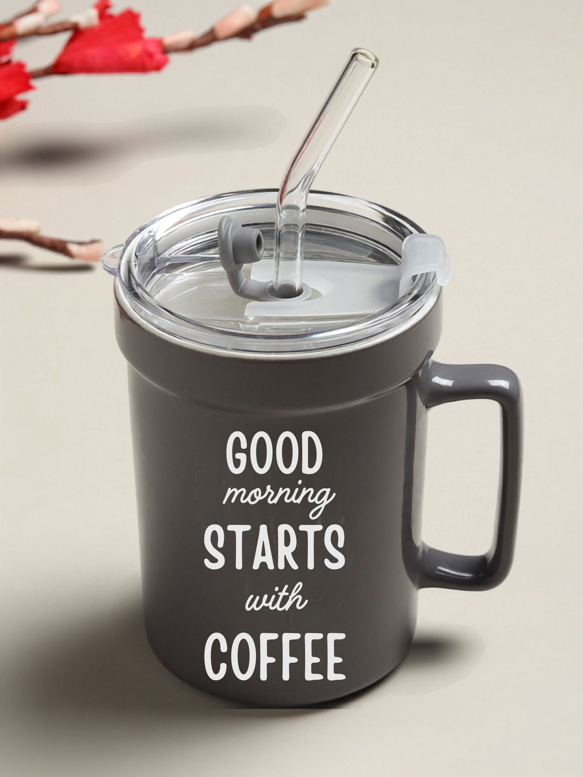 Mugsy Grey Ceramic GS Mug