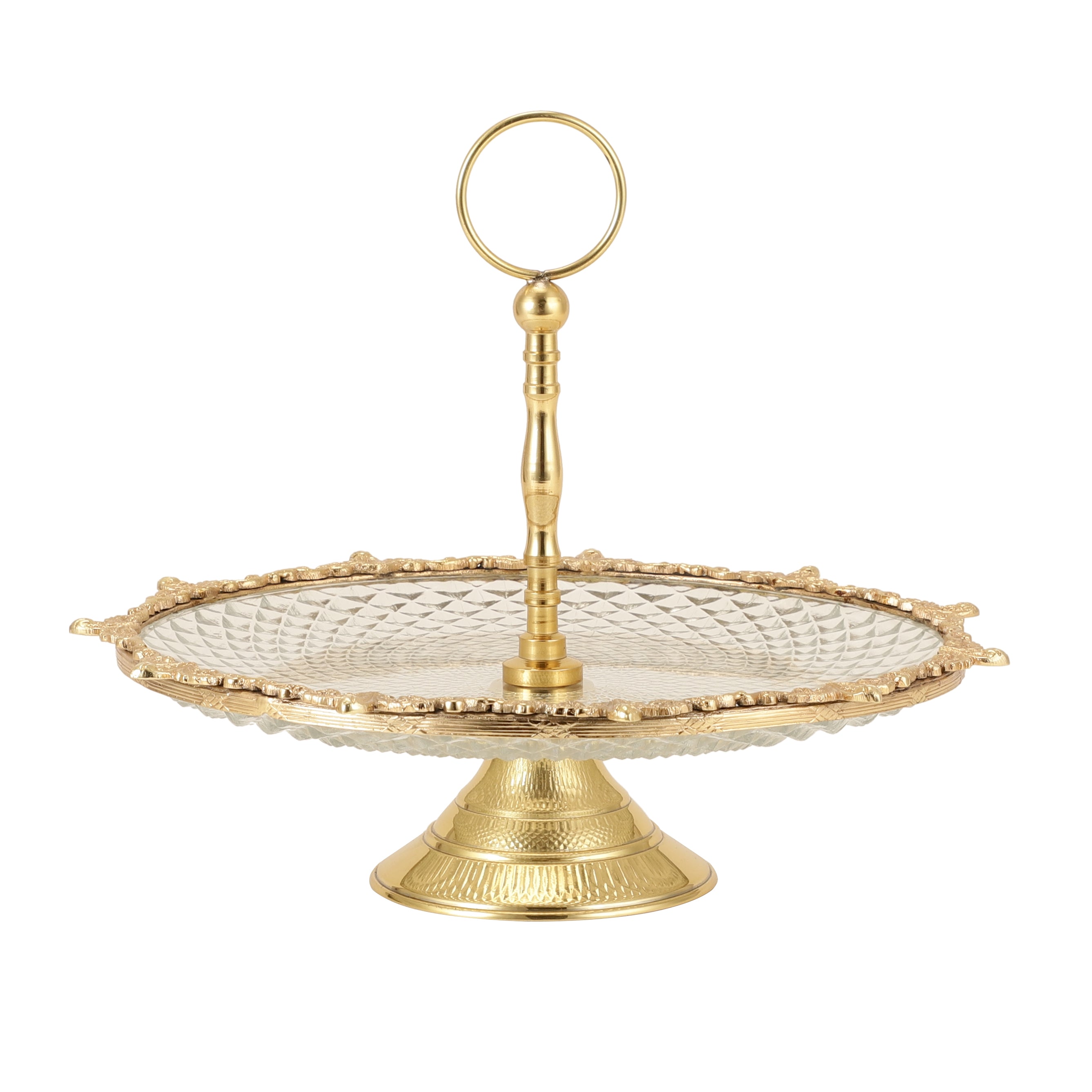 Crystal Spike Cake Stand
