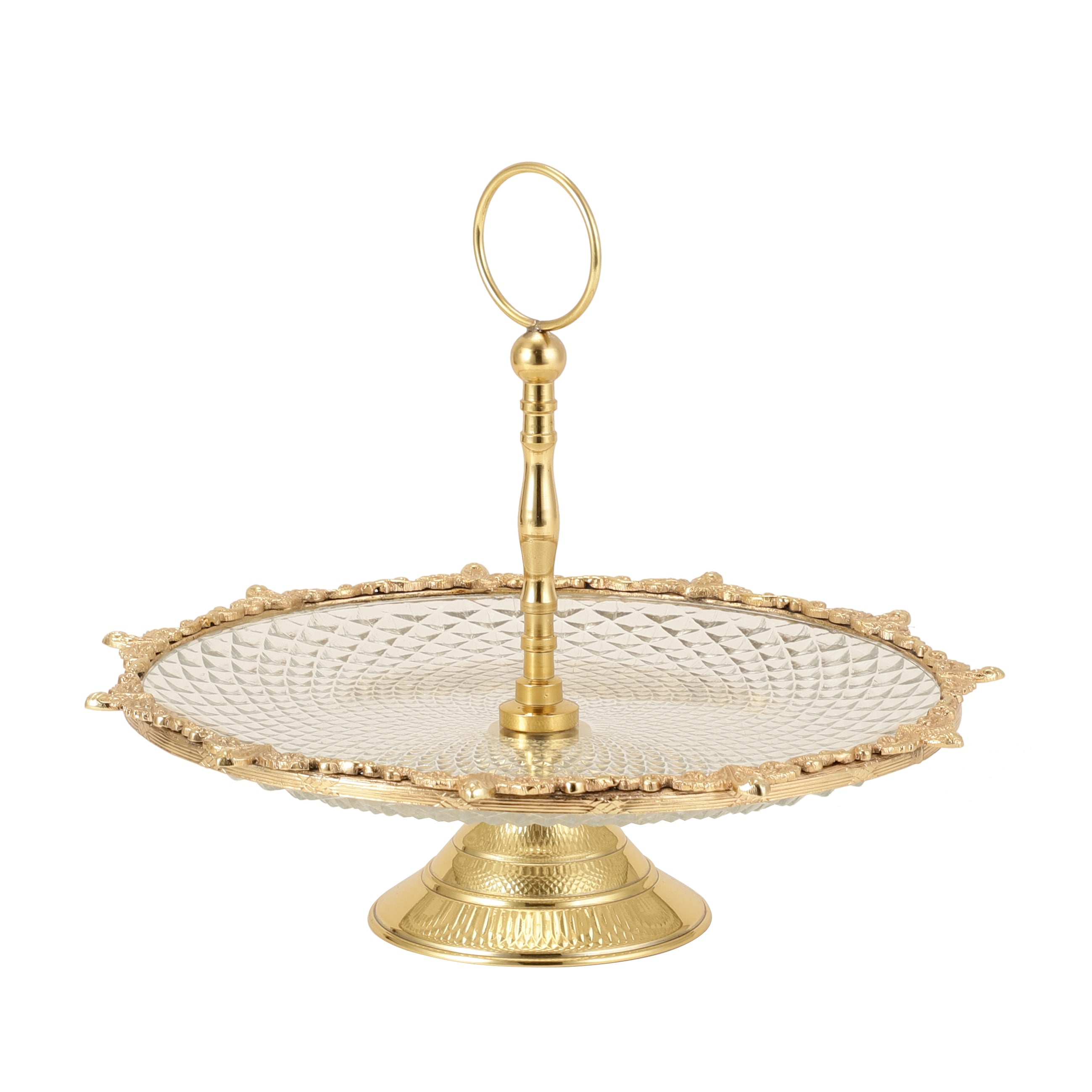 Crystal Spike Cake Stand