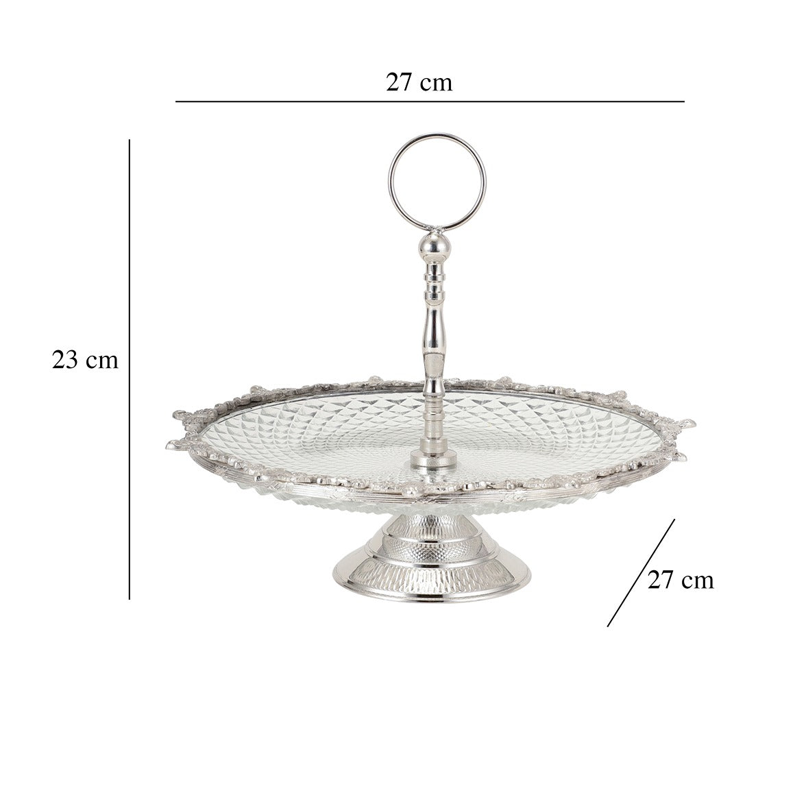 Crystal Spike Cake Stand