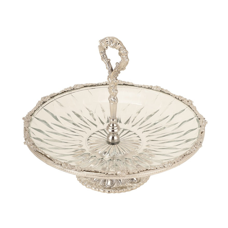 Spearhead Crystal Cake Stand