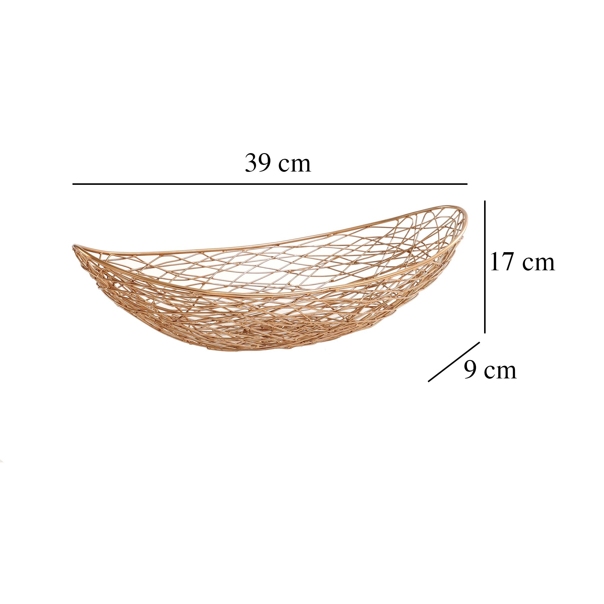 Vivian Basket small size in copper