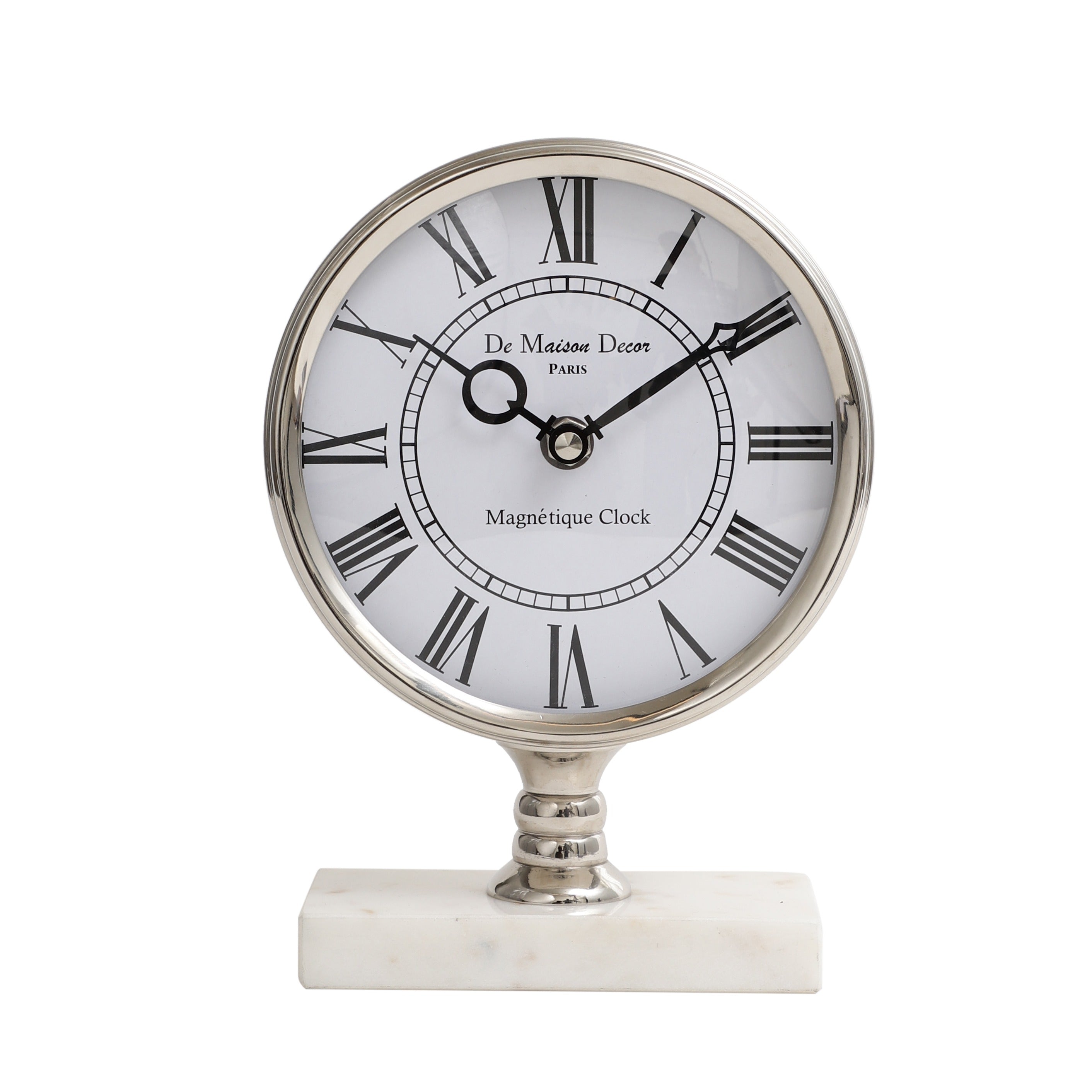 Seraphic Marble Timepiece table clock