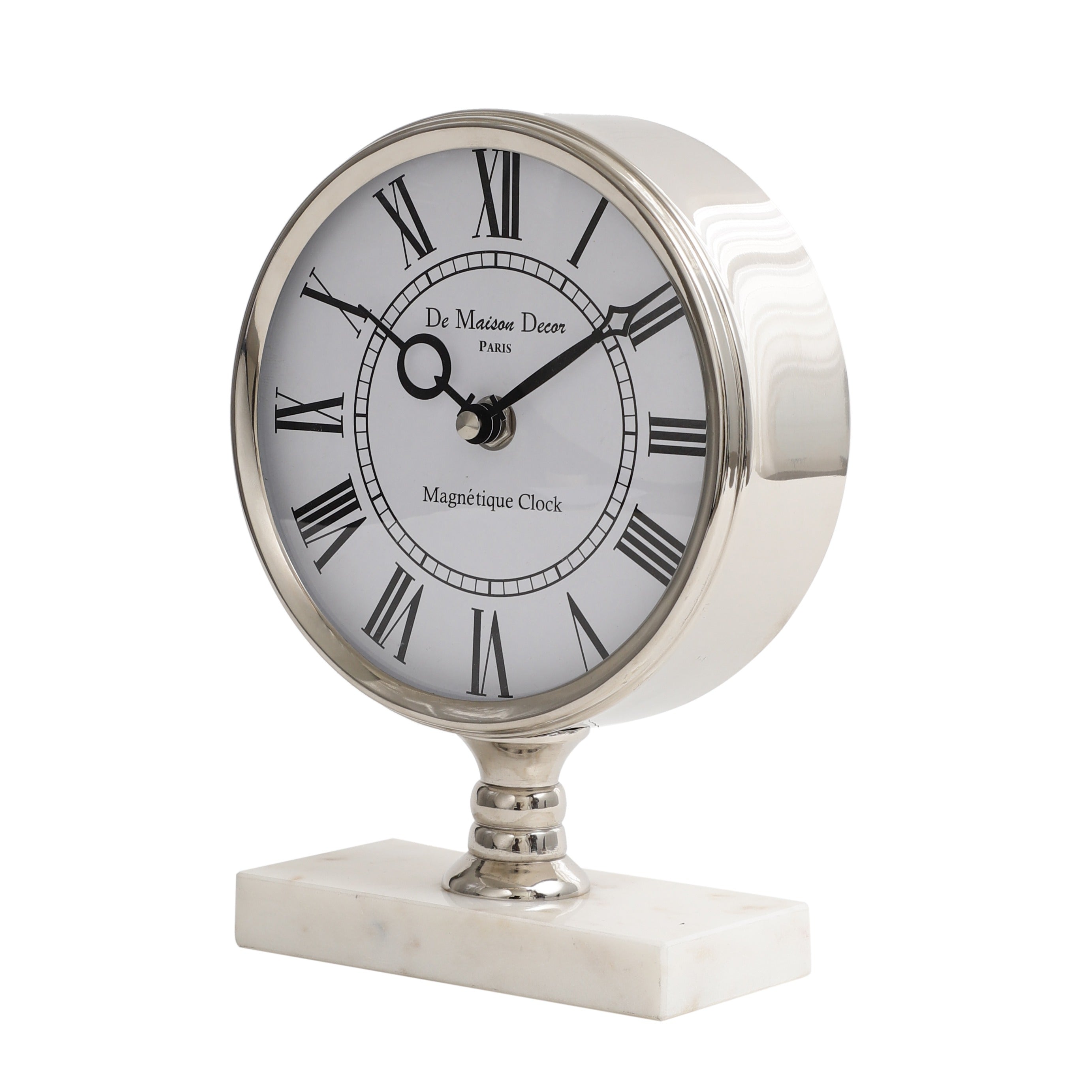 Seraphic Marble Timepiece table clock