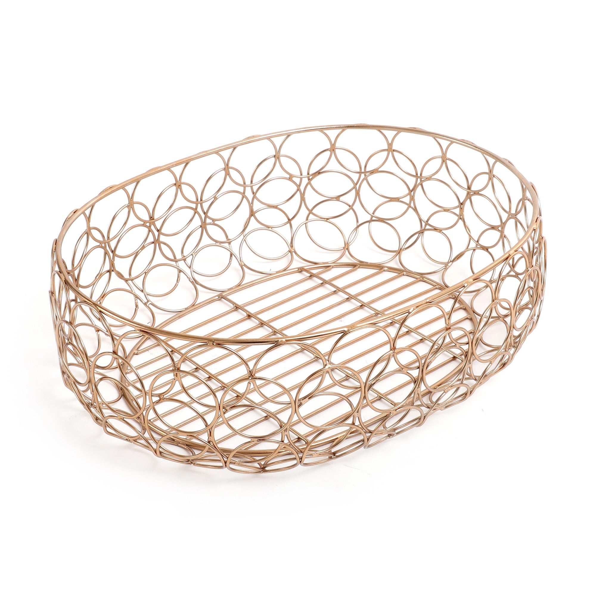 Meza Basket Large size in copper