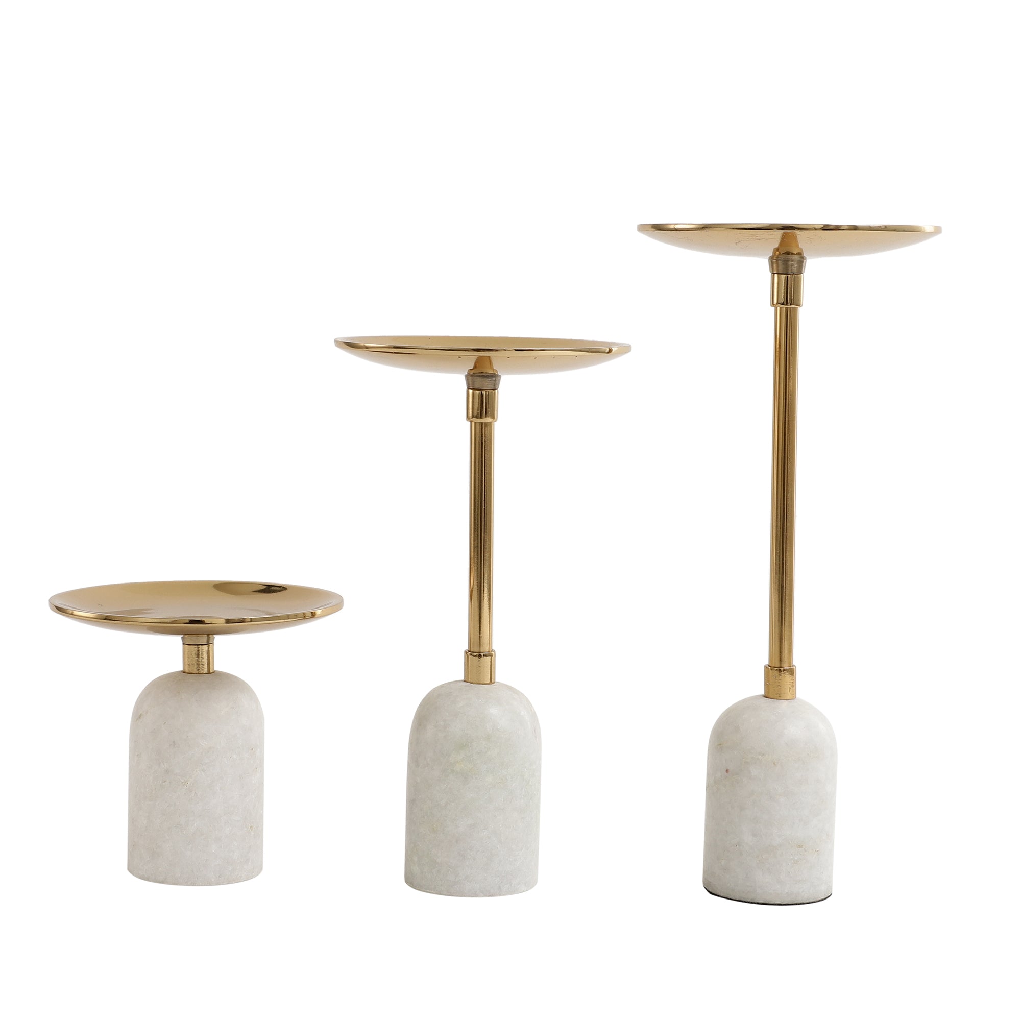 Marble Pri Pillar Candle Set