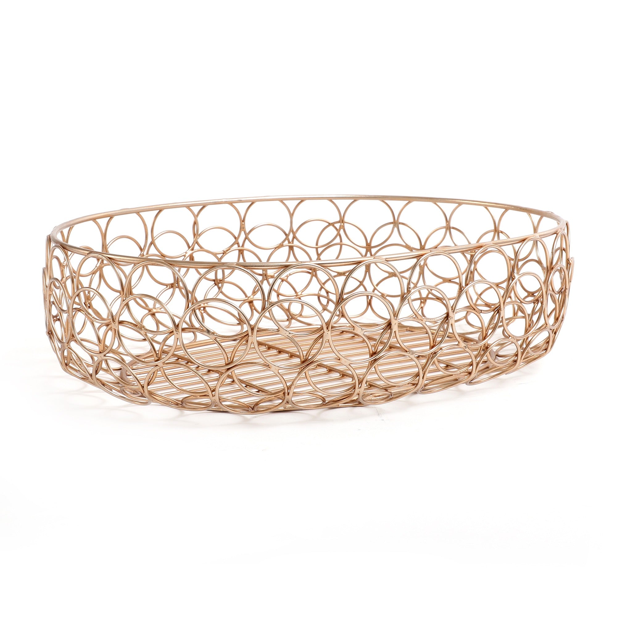 Meza Basket small size in copper