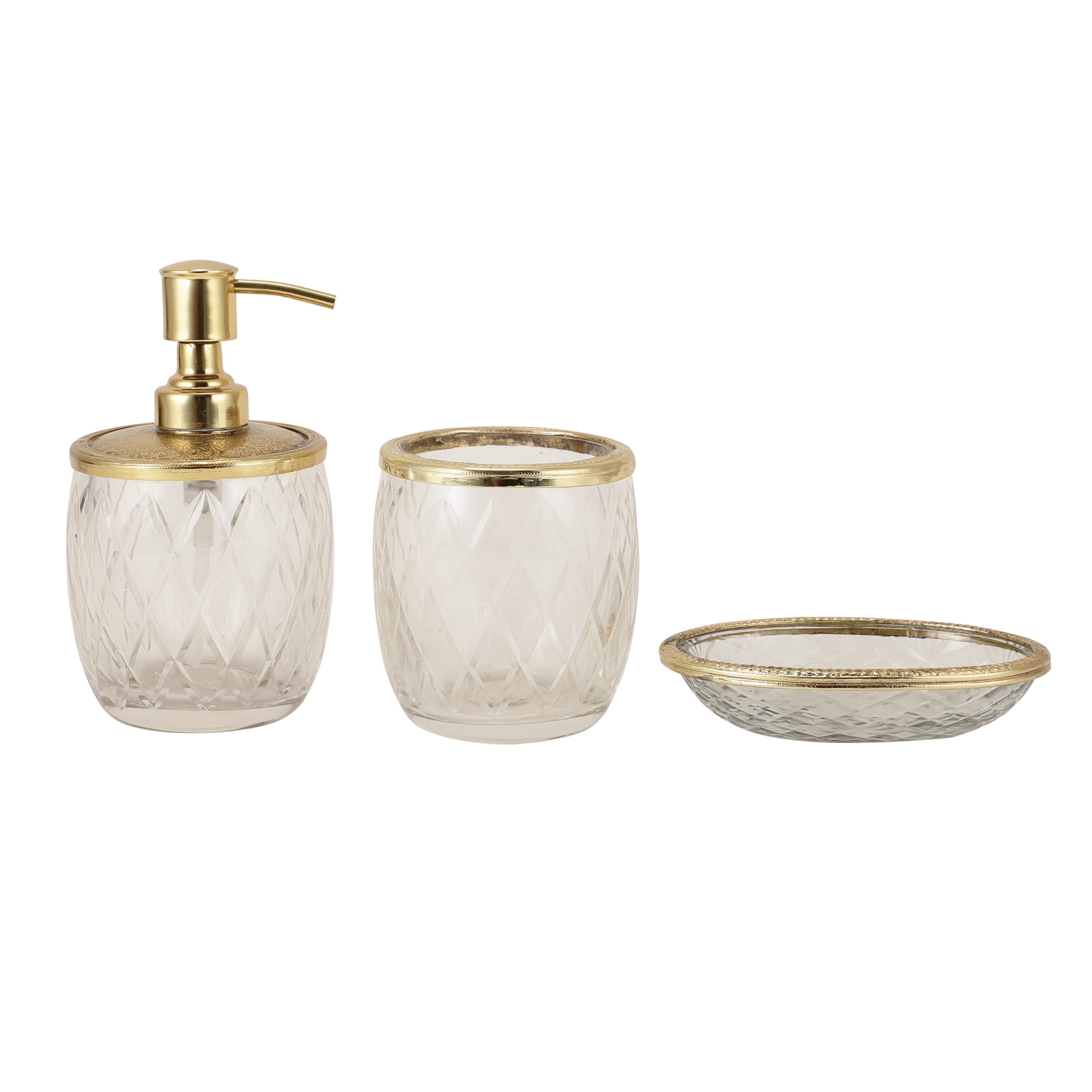 Olivia Diamond Crystal Cut bathroom