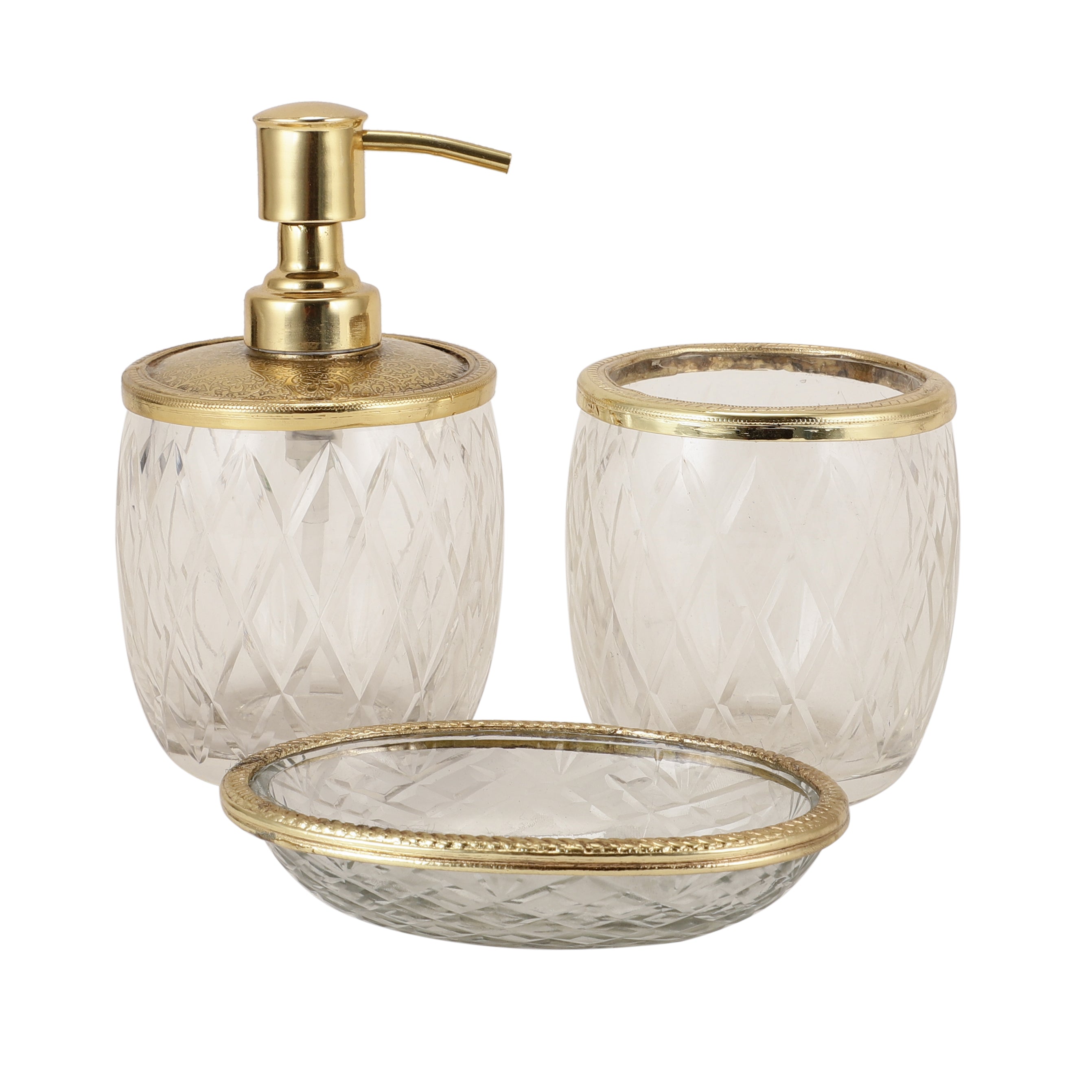 Olivia Diamond Crystal Cut bathroom