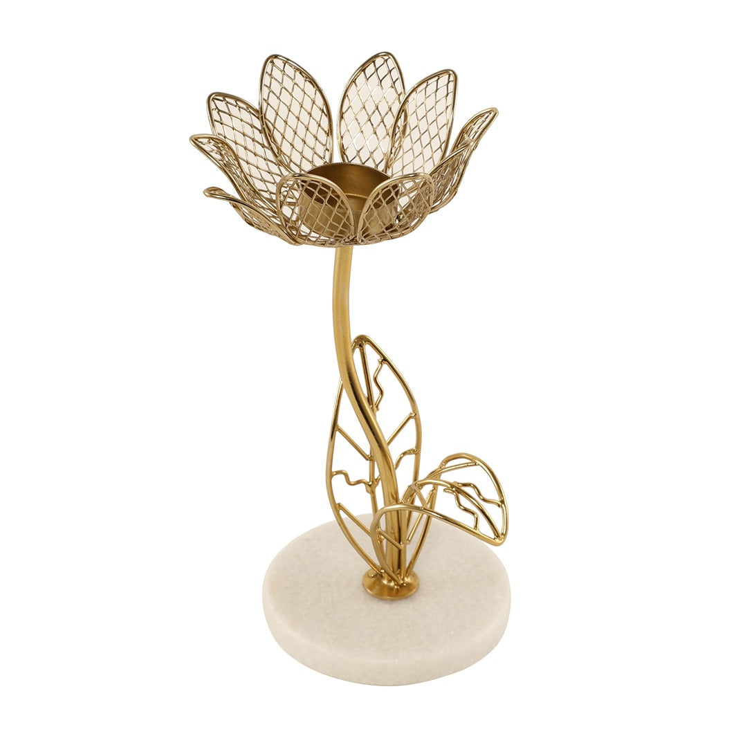 Kamal Marble T-light candle holder