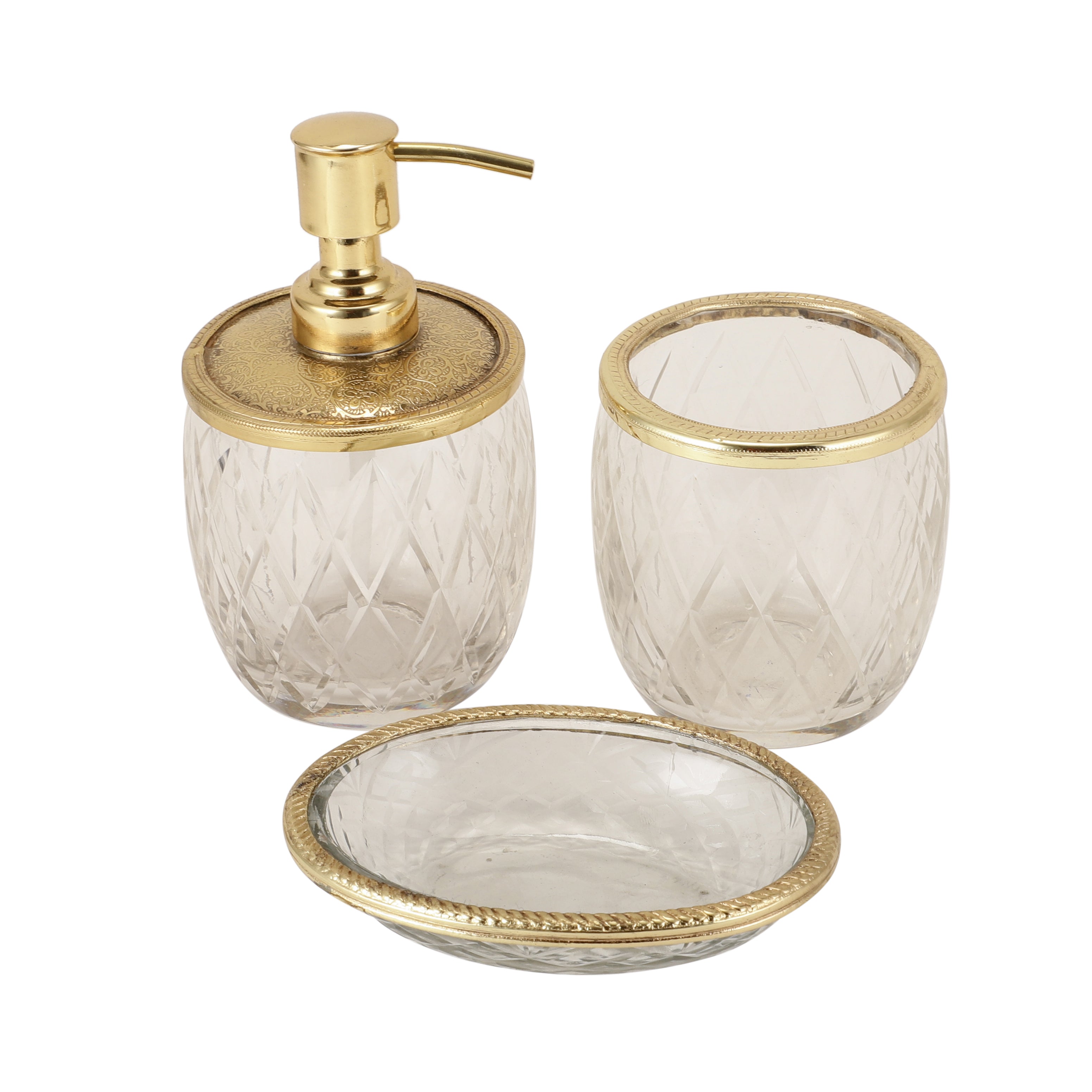Olivia Diamond Crystal Cut bathroom