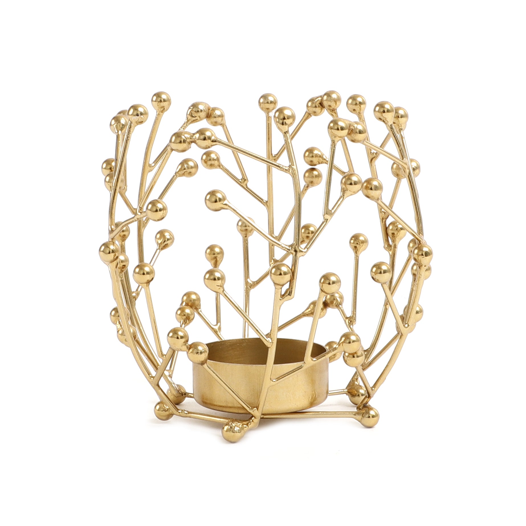 Juanita T-light Holder in Gold