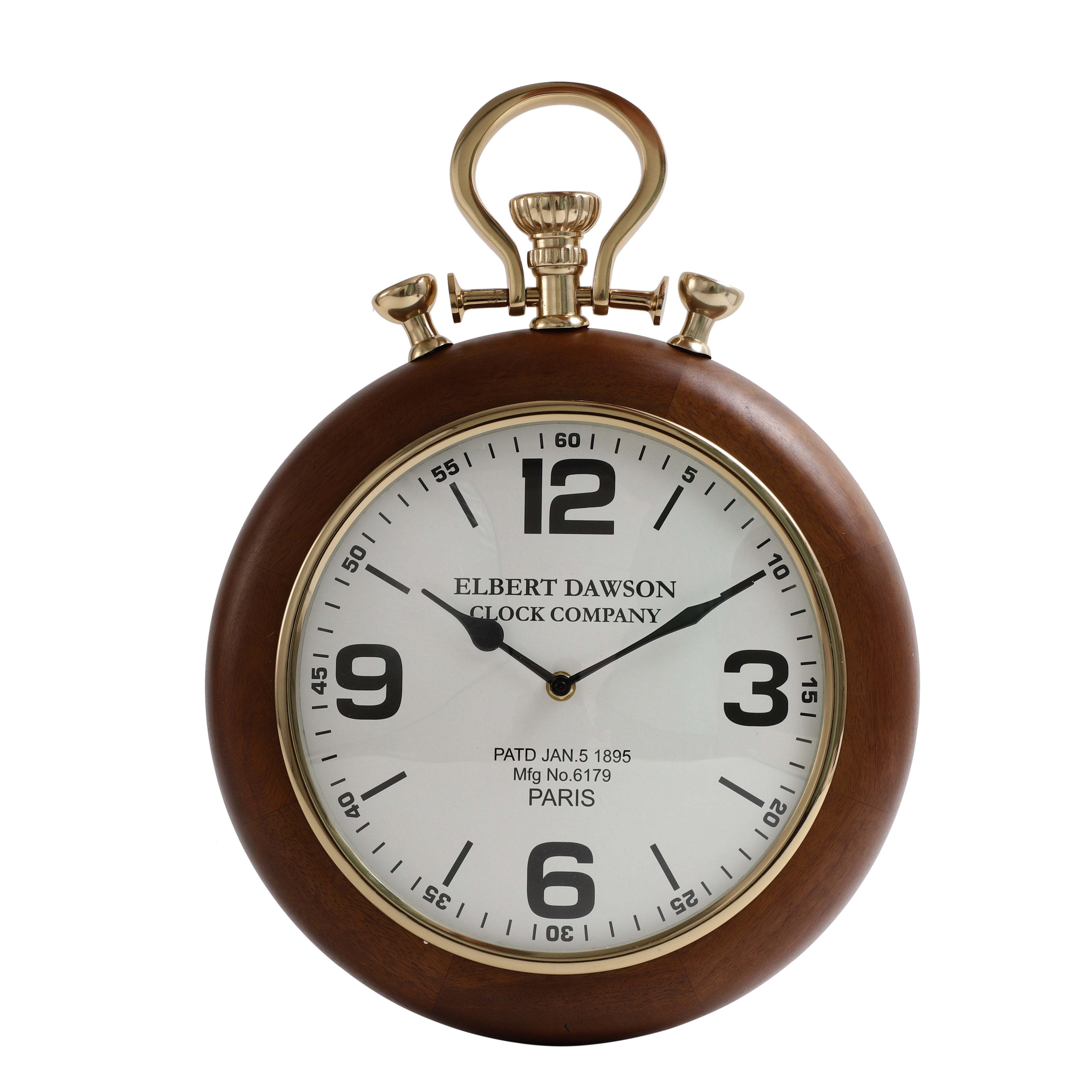 Sullivan's Wood Wall Clock