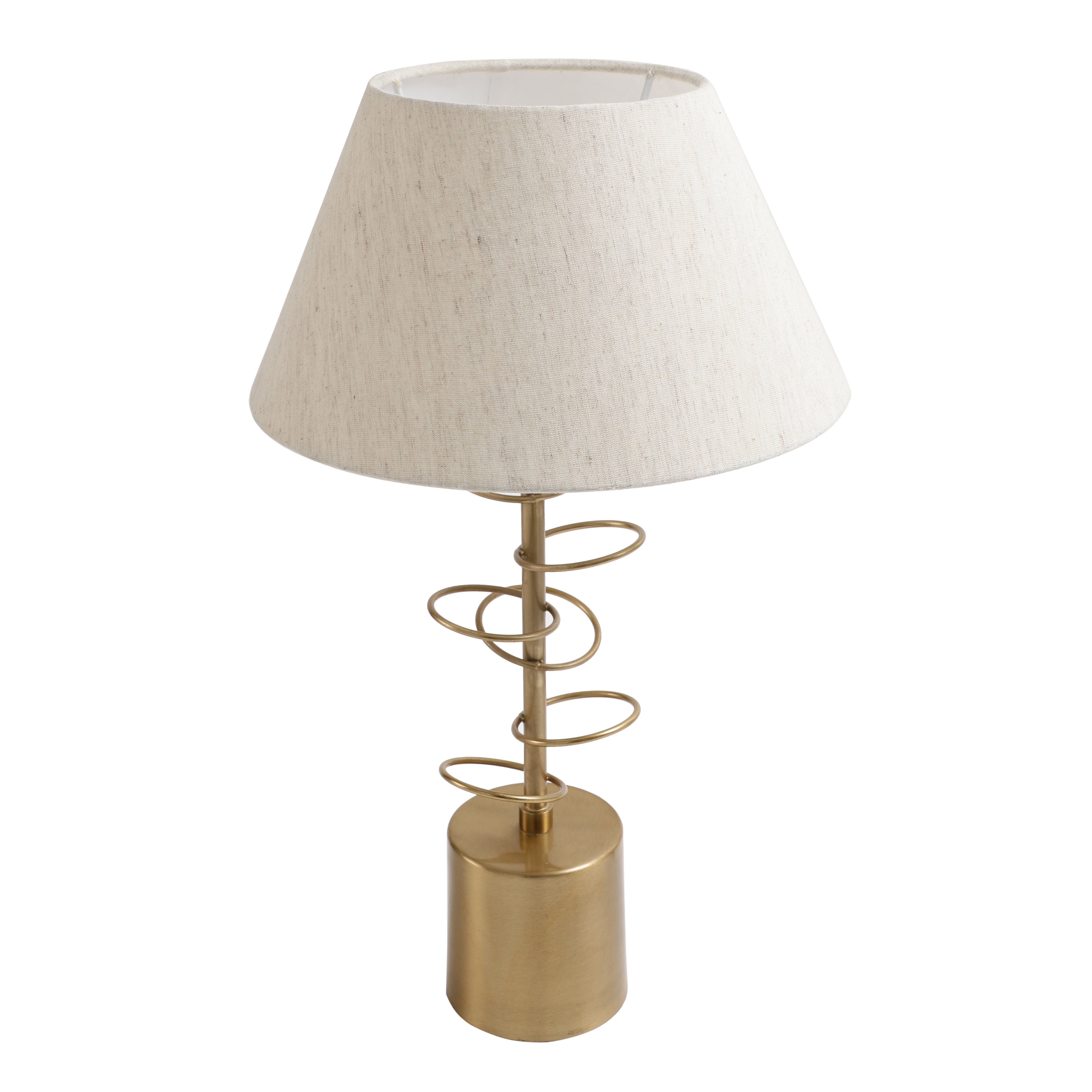 Cascading rings Table lamp