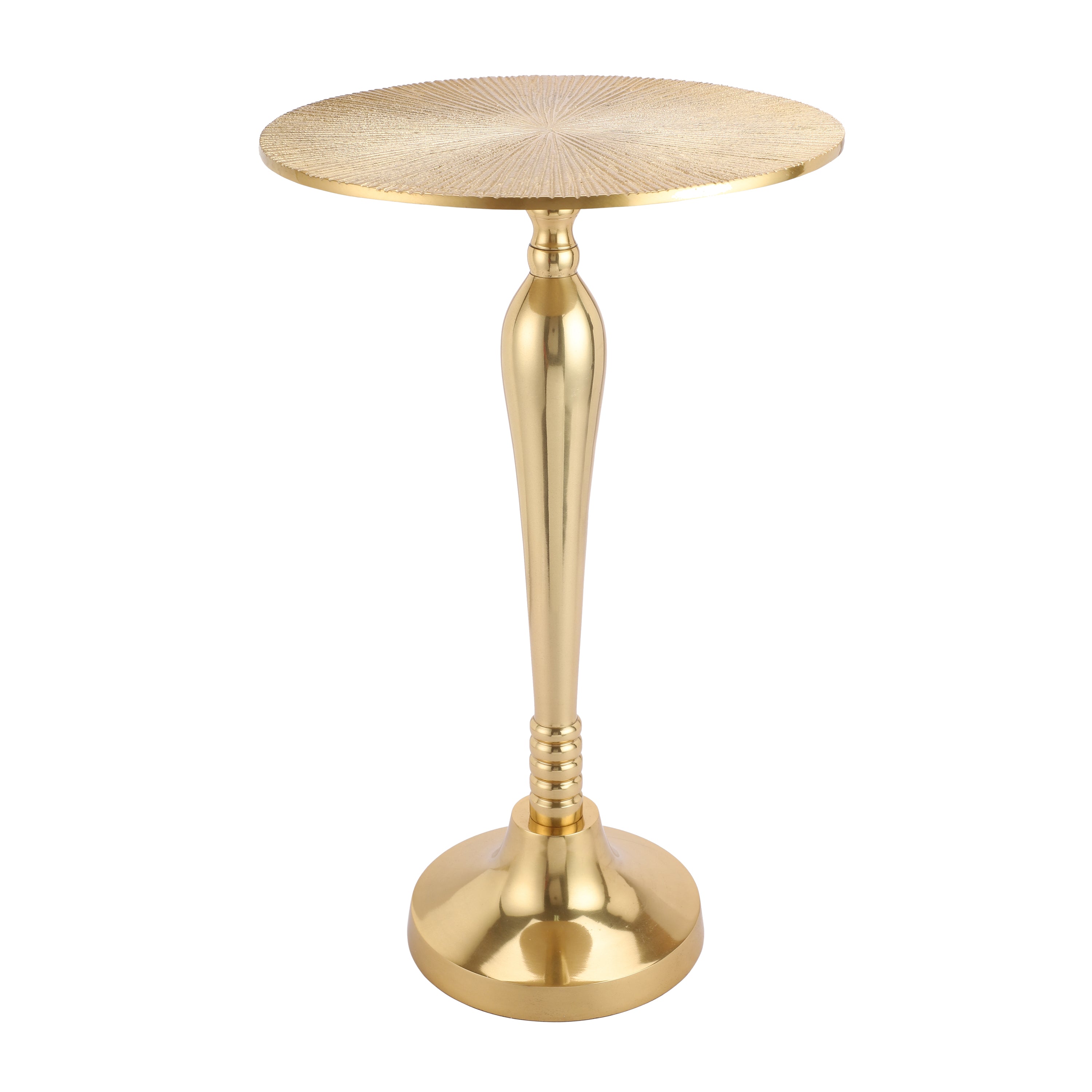 The Carla Side Table in Classical design full Gold