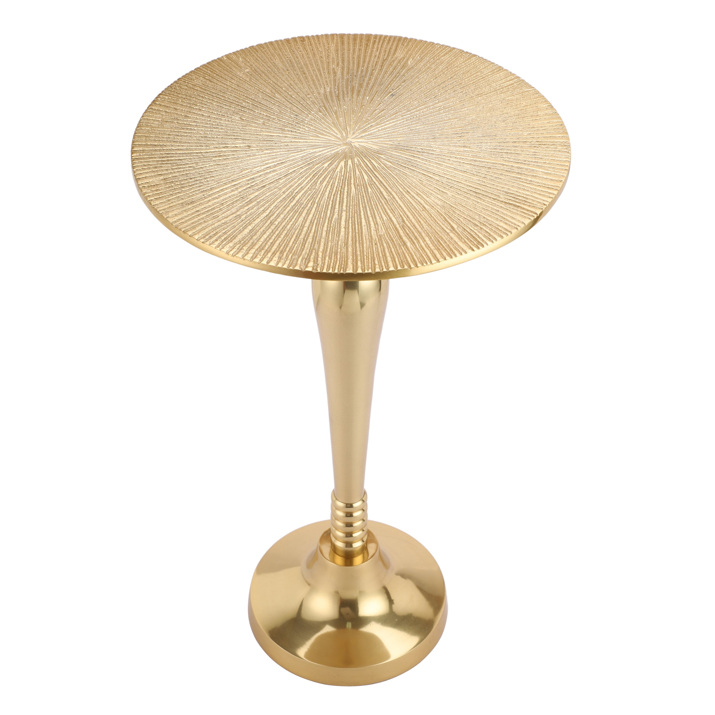 The Carla Side Table in Classical design full Gold