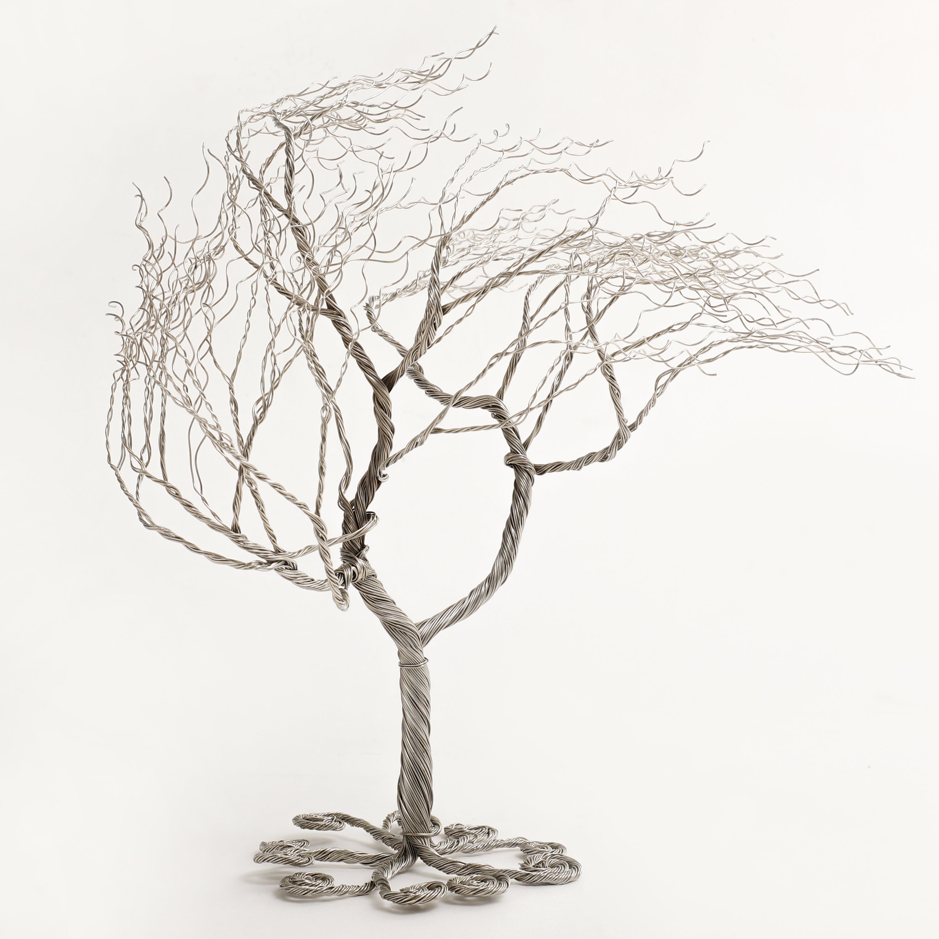 Breezy Branches Tree Sculpture in Silver
