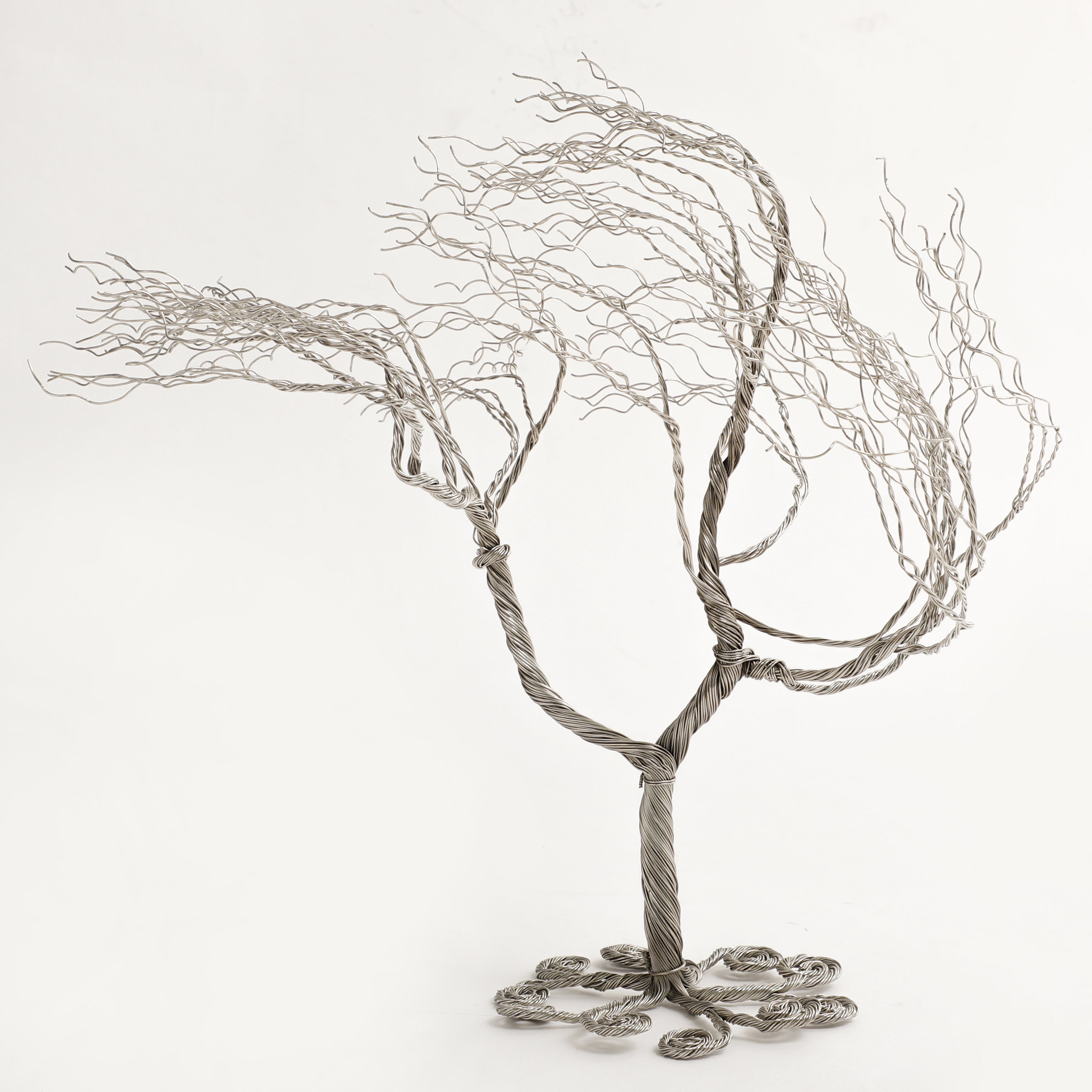 Breezy Branches Tree Sculpture in Silver