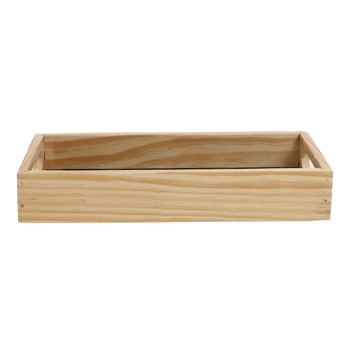 Duran Spiral Glass Tray Brown