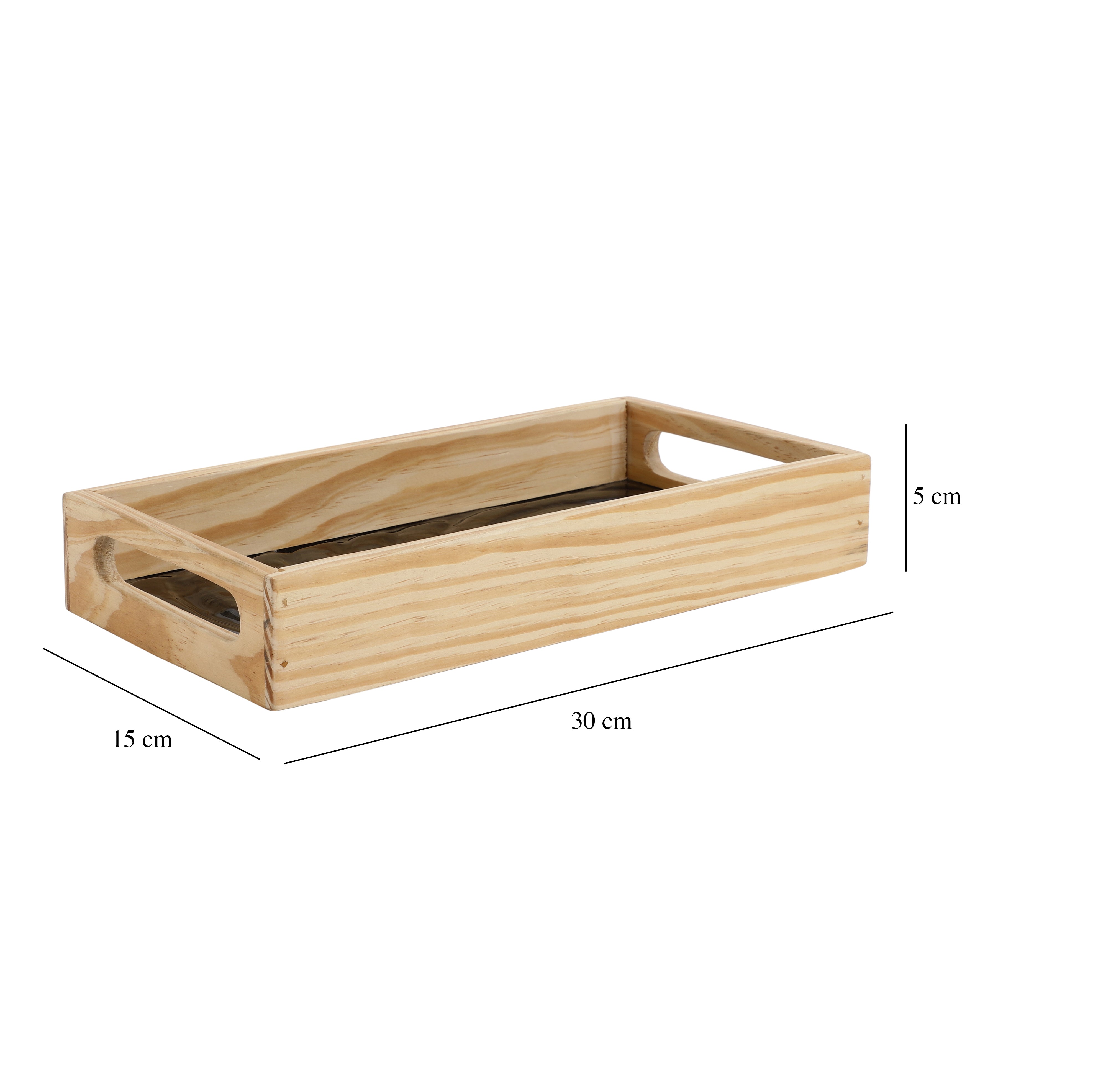 Duran Spiral Glass Tray
