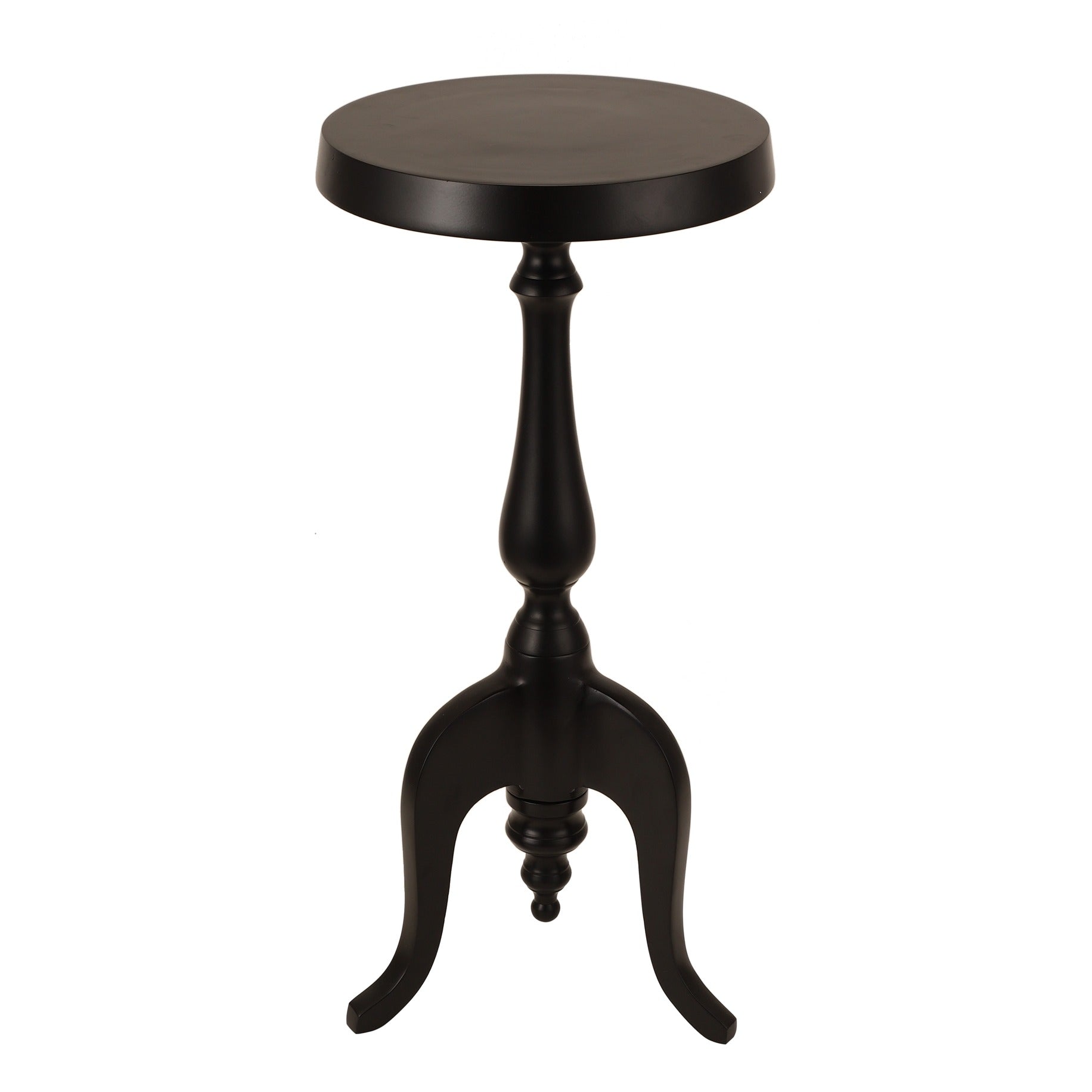 Markus Drink Side Table in Black