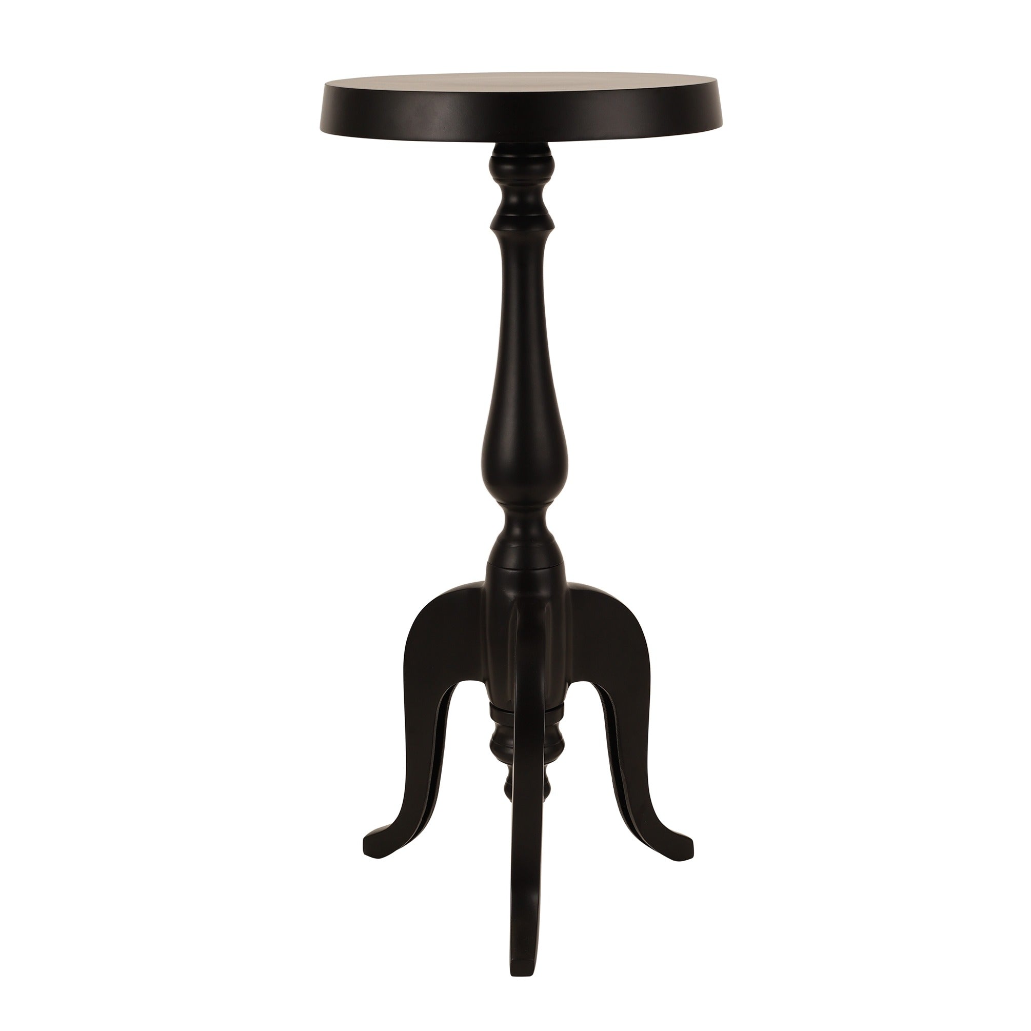 Markus Drink Side Table in Black