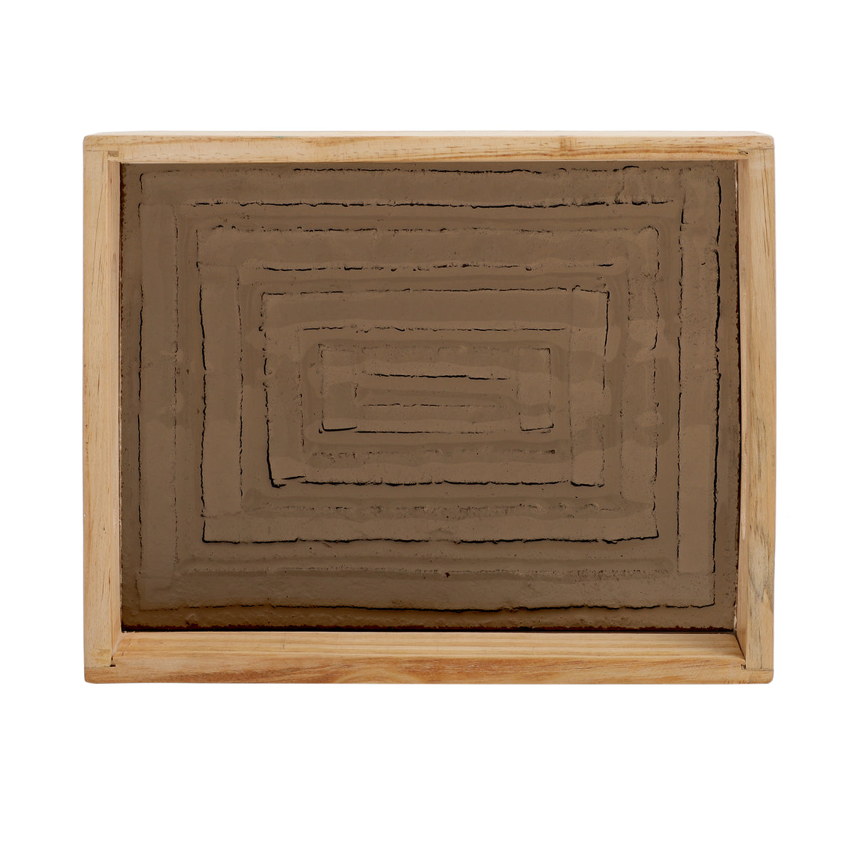 Hugo Glass Tray Brown