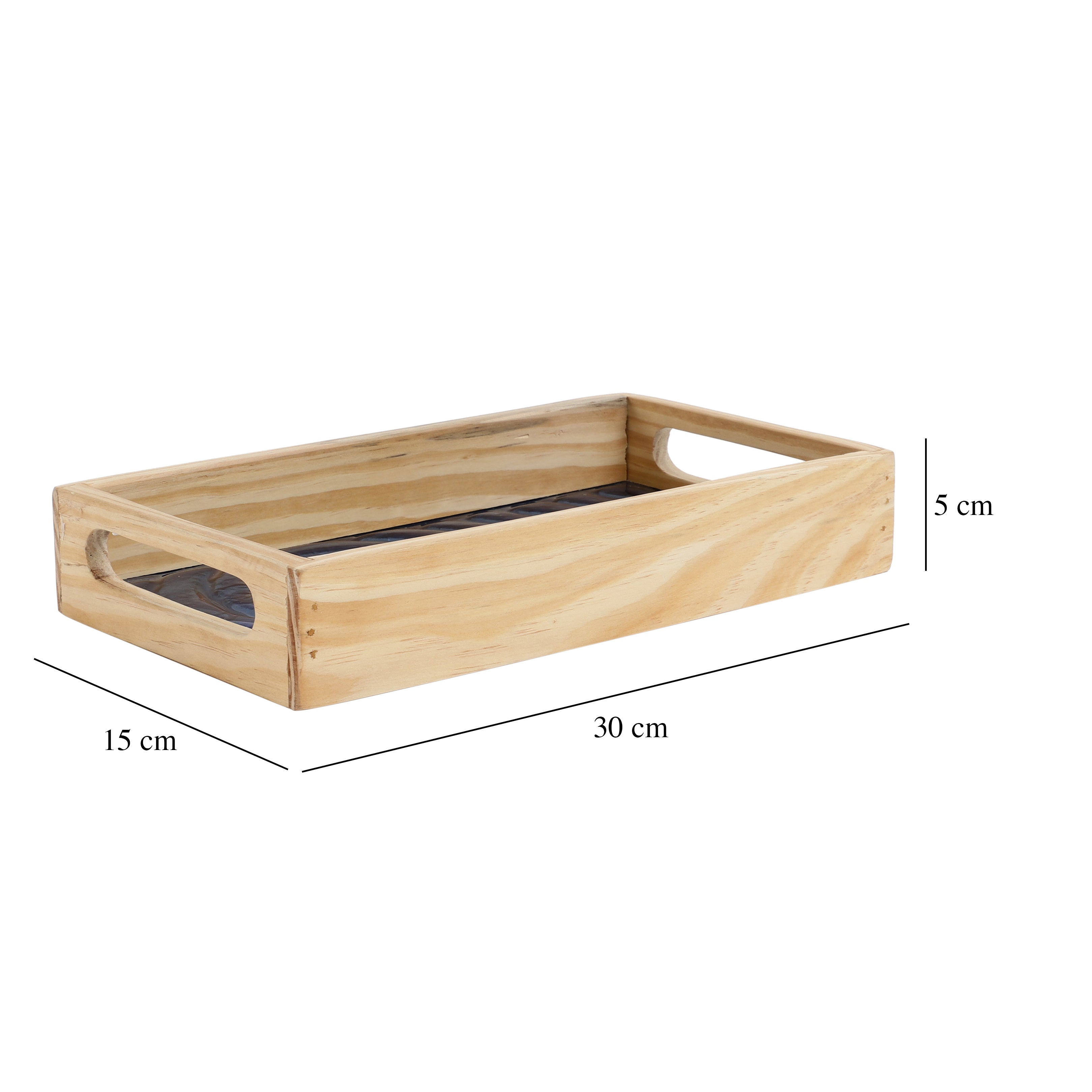Duran Spiral Glass Tray