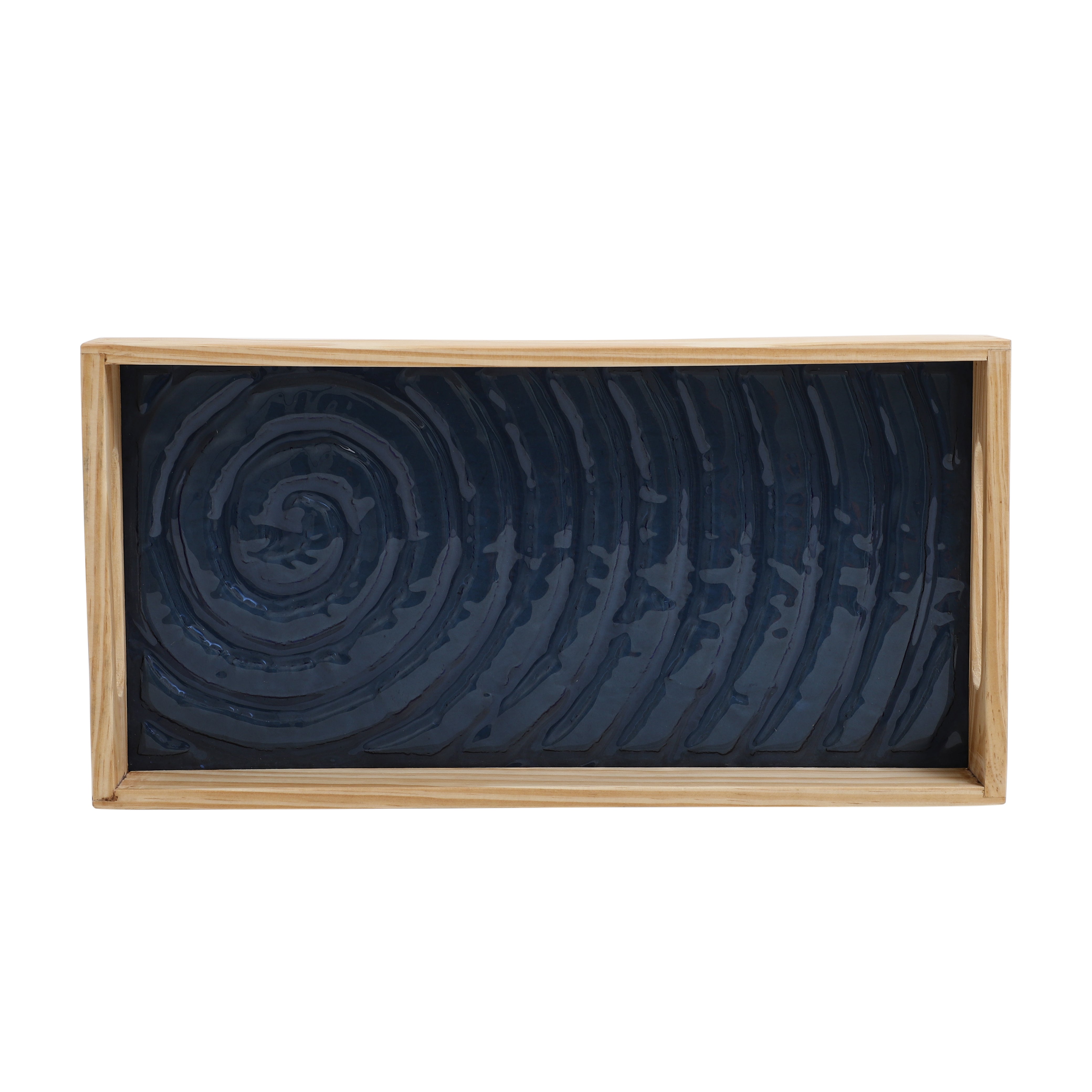 Duran Spiral Glass Tray Set