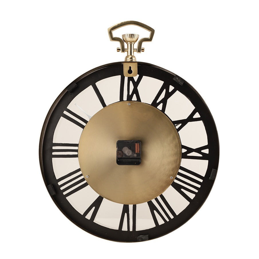Vigil Wall Clock in Gold