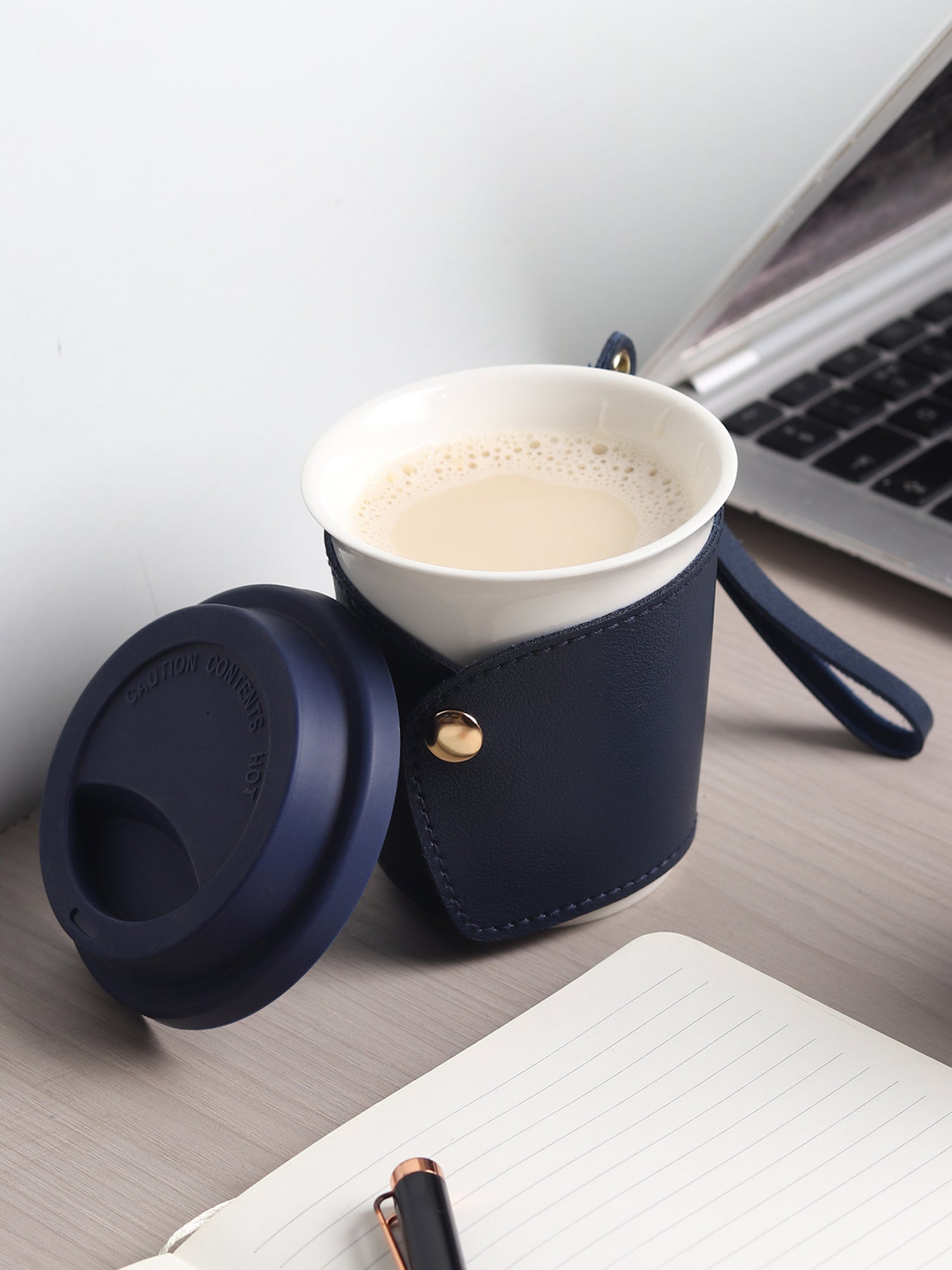 Little Latte Blue Ceramic Mug