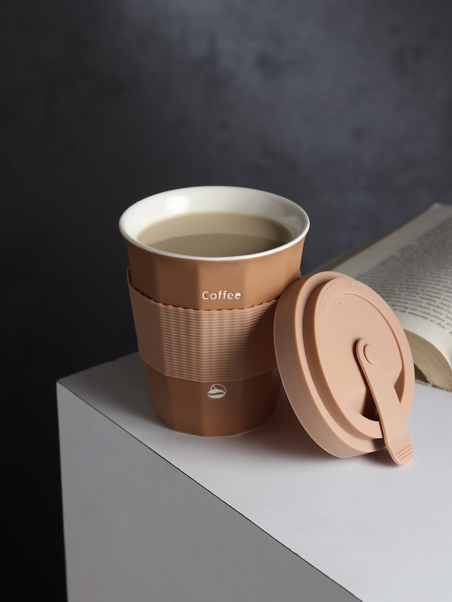 Milo Coffee Brown ceramic Mug