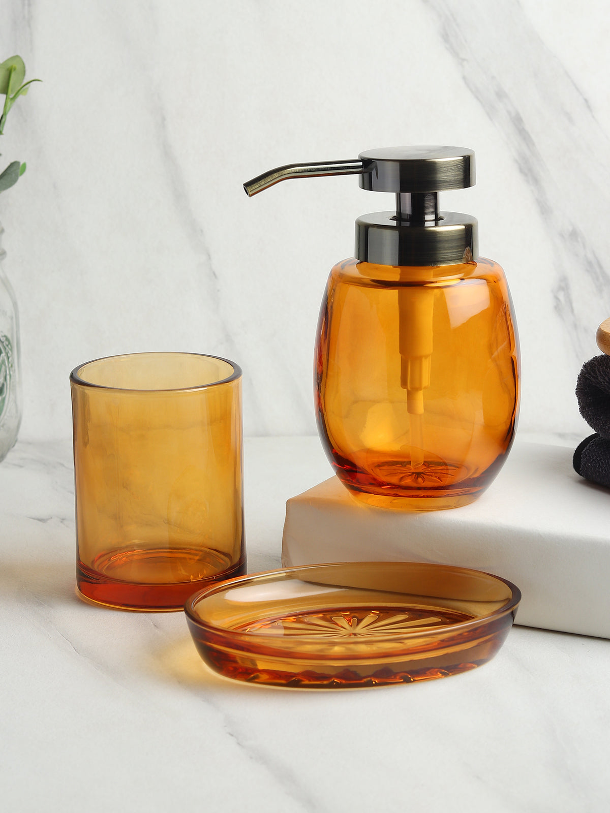 Sienna Ribbed Bathroom Set