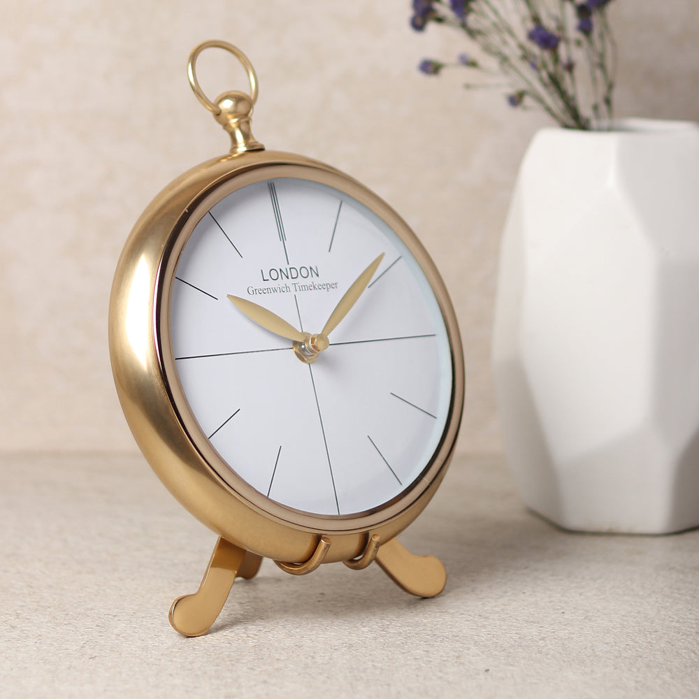 Regal Standpoint Table Clock
