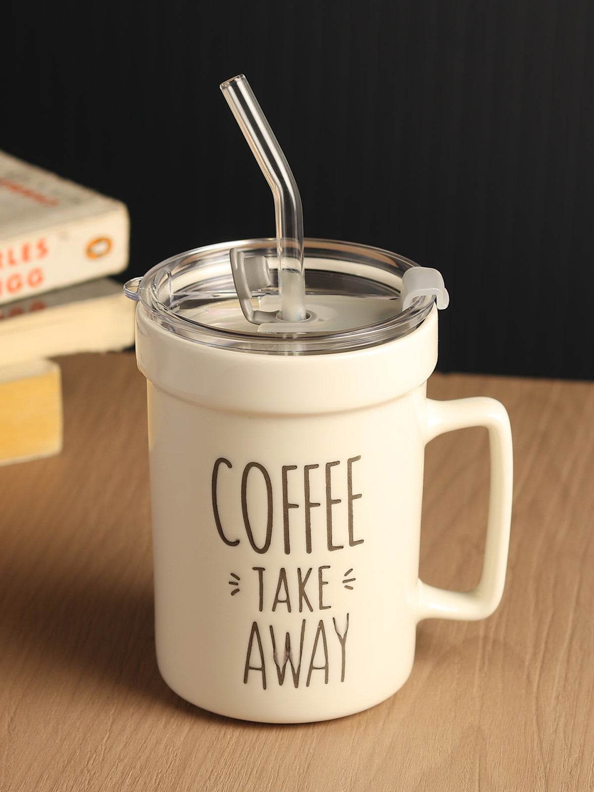 Percy White Ceramic GS Mug