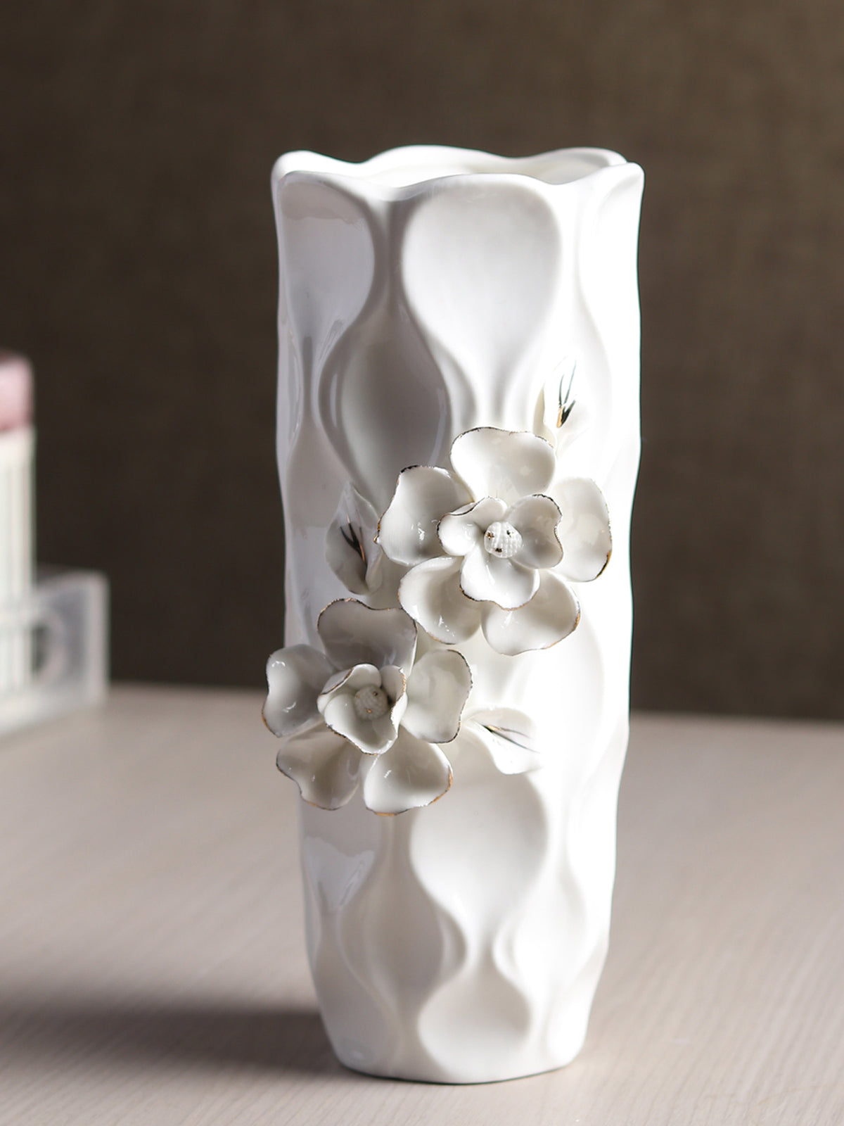 Lenora Fleur Porcelain Vase