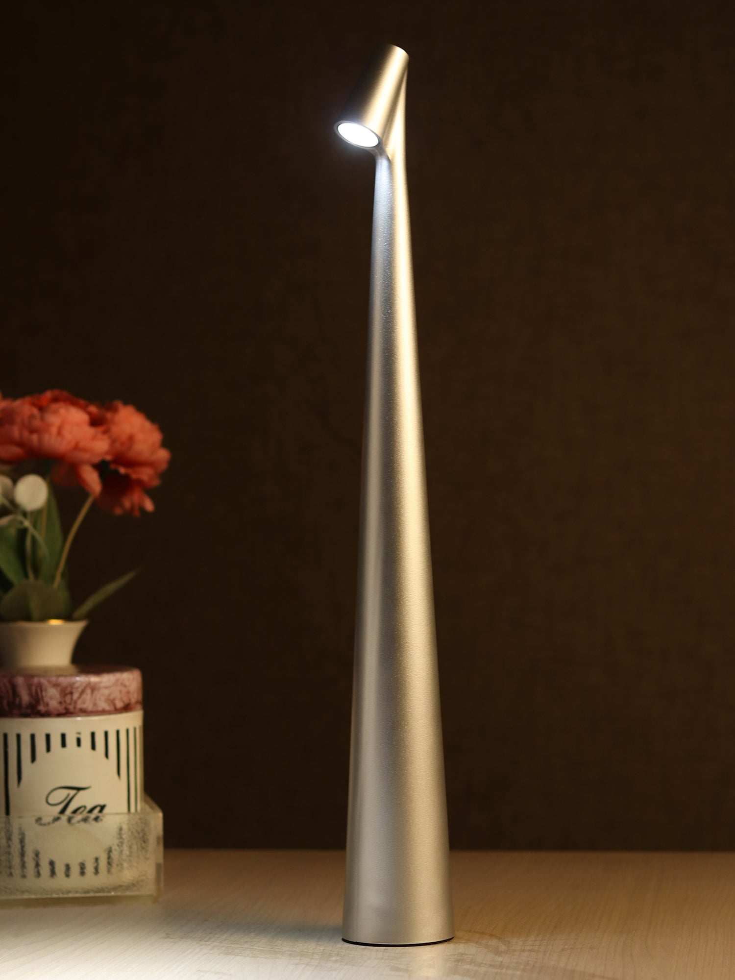 Baron Silver Lamp