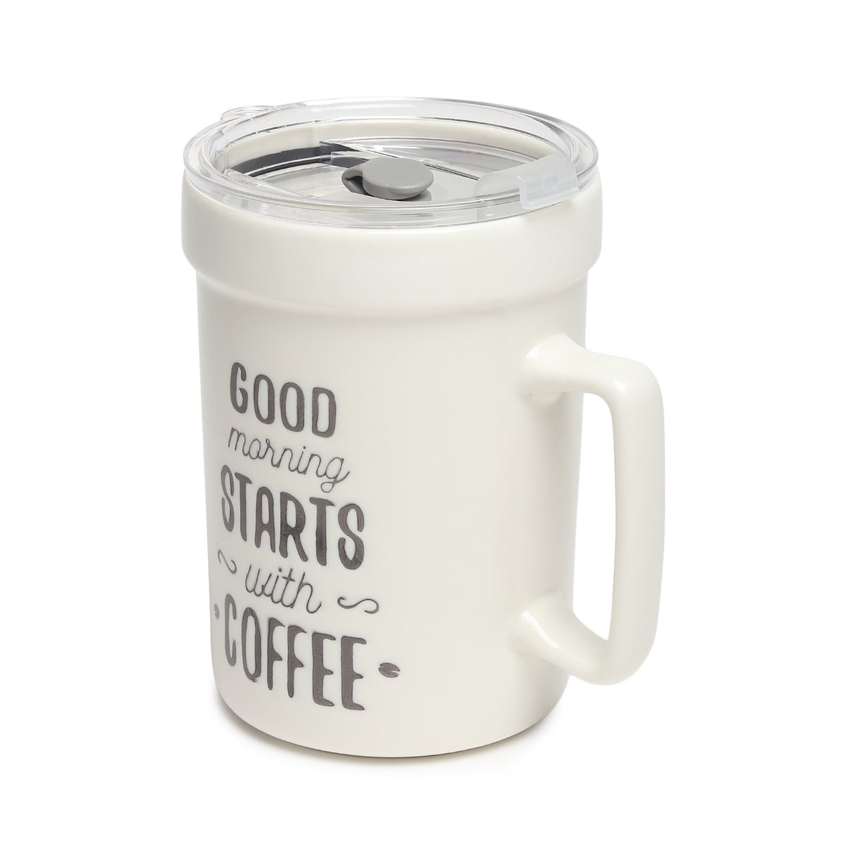 Percy White Ceramic GS Mug