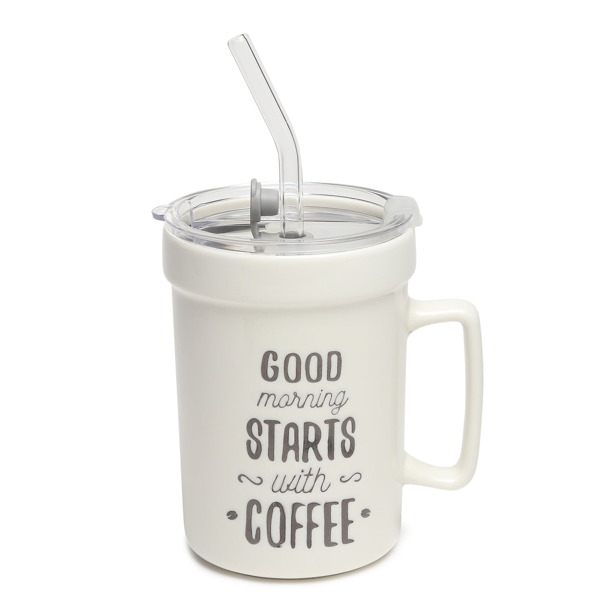 Percy White Ceramic GS Mug