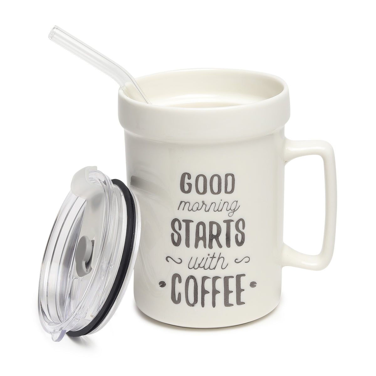 Percy White Ceramic GS Mug