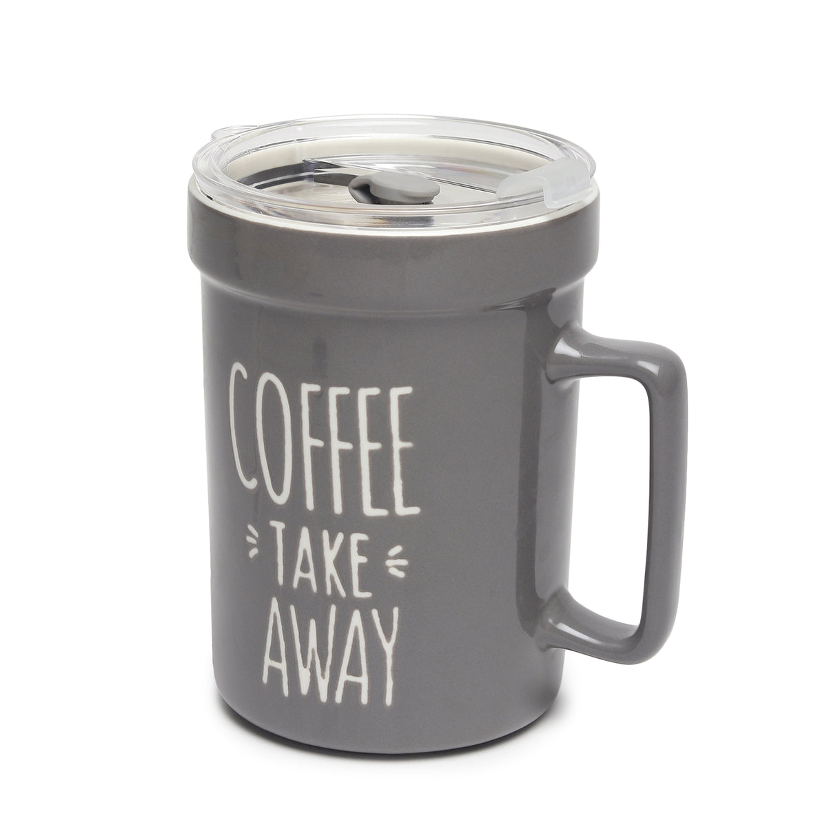 Mugsy Grey Ceramic GS Mug