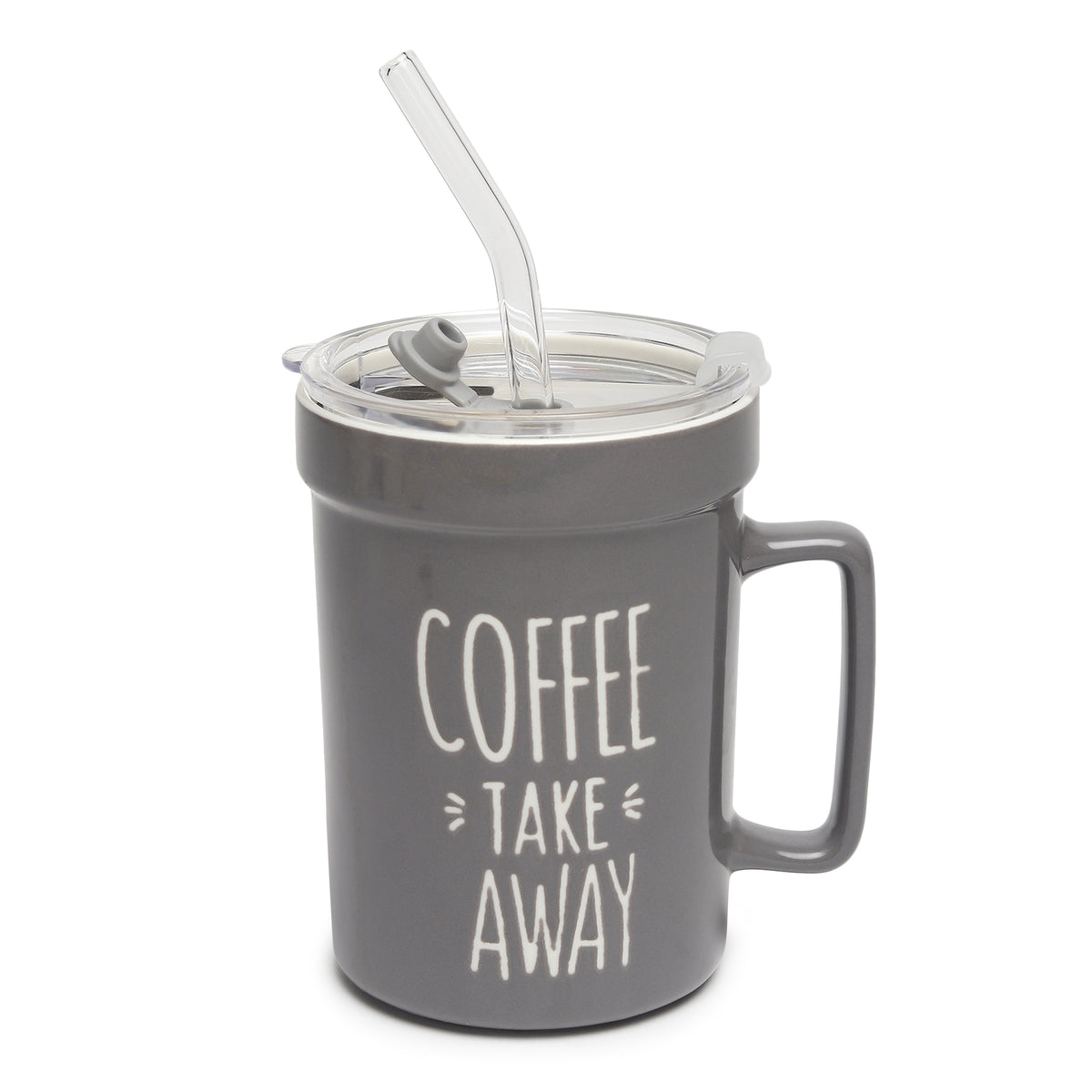 Mugsy Grey Ceramic GS Mug