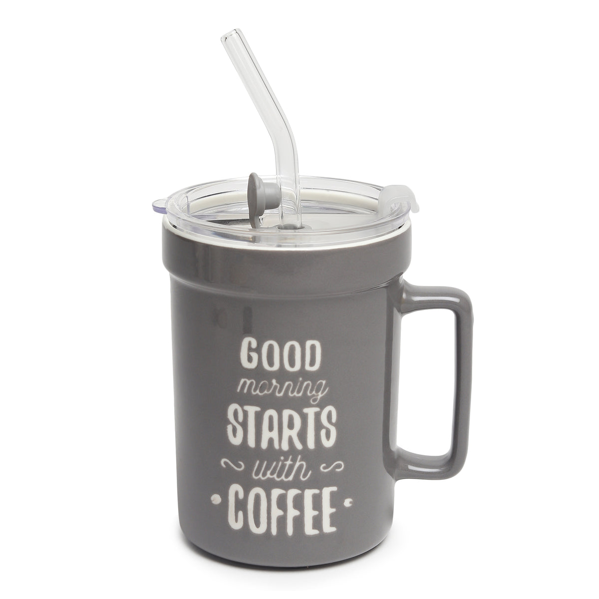 Mugsy Grey Ceramic GS Mug