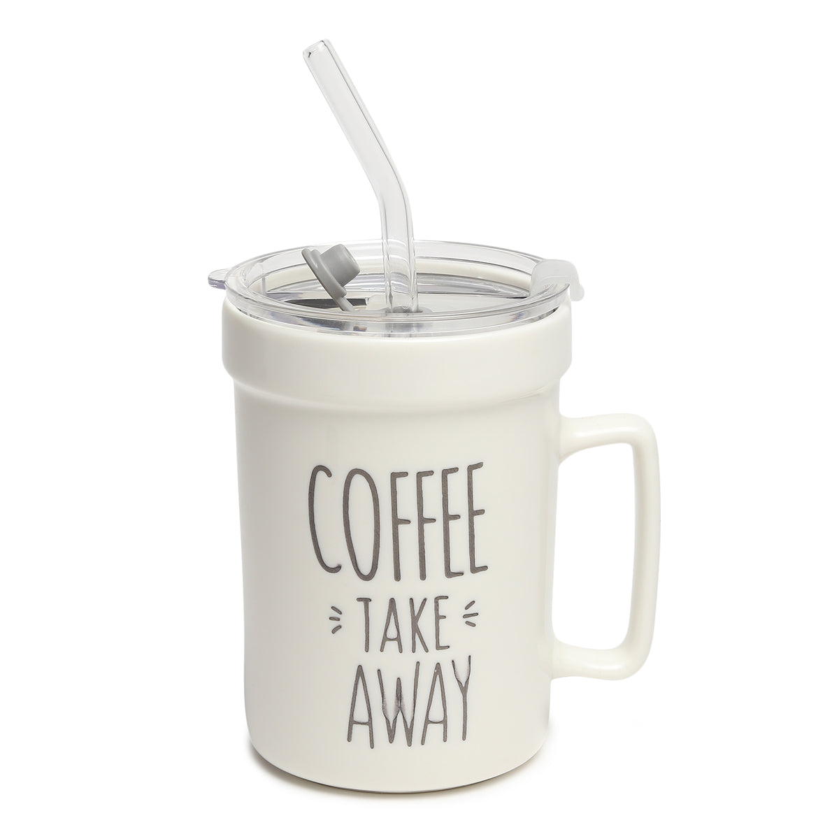 Percy White Ceramic GS Mug