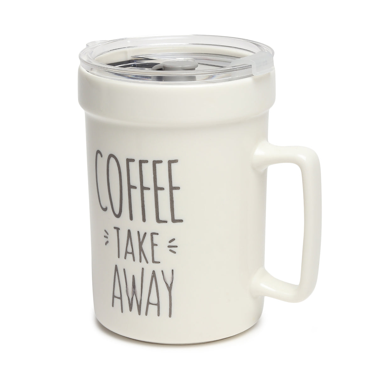 Percy White Ceramic GS Mug