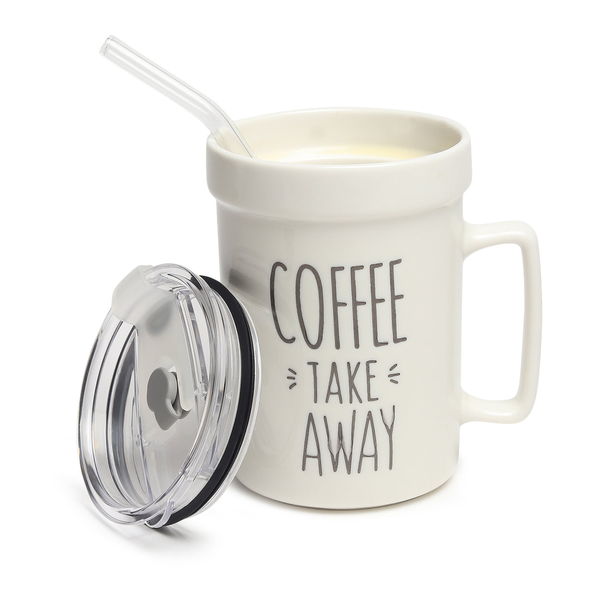 Percy White Ceramic GS Mug