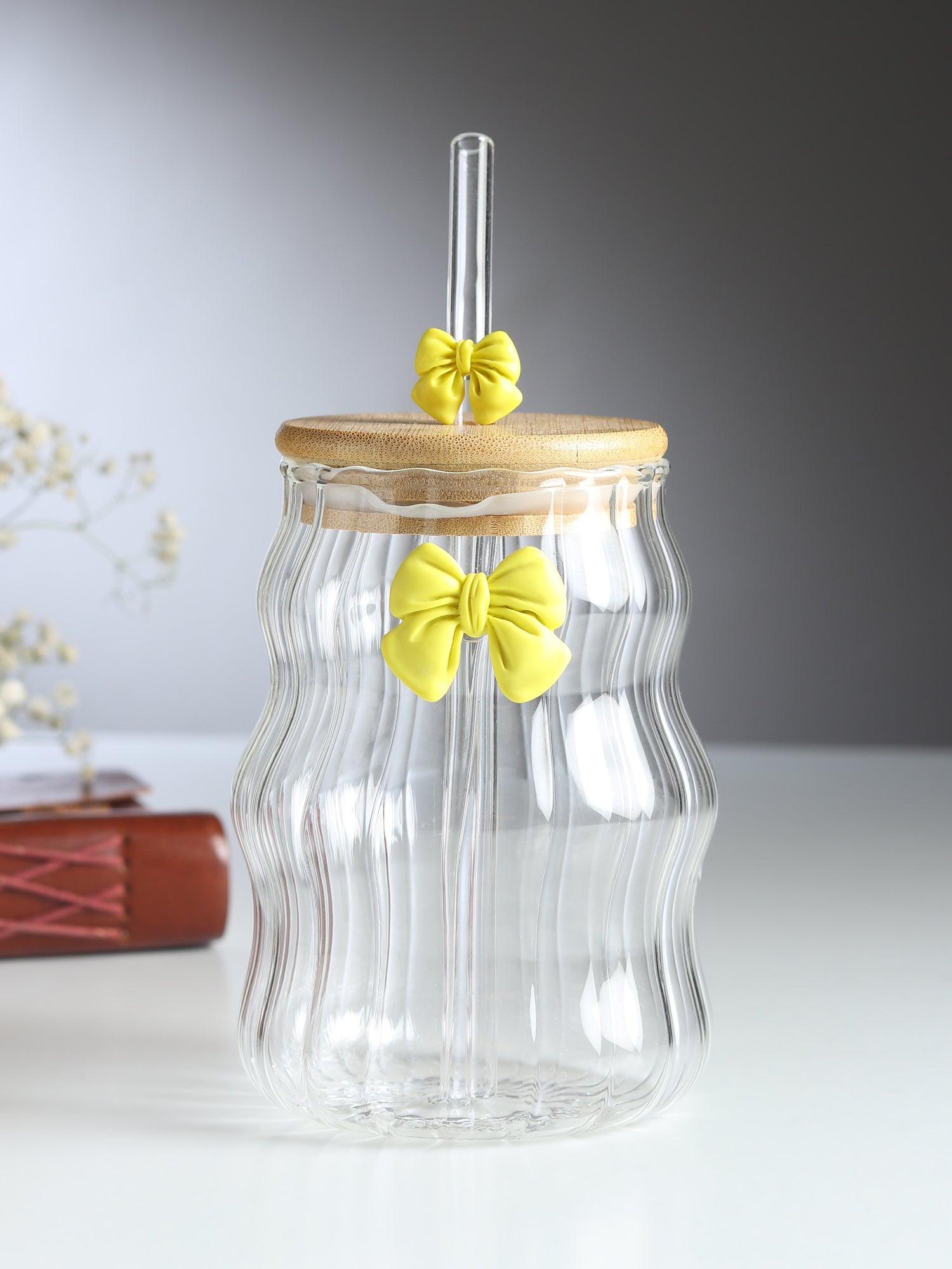 Taffy Glass Tumbler Yellow